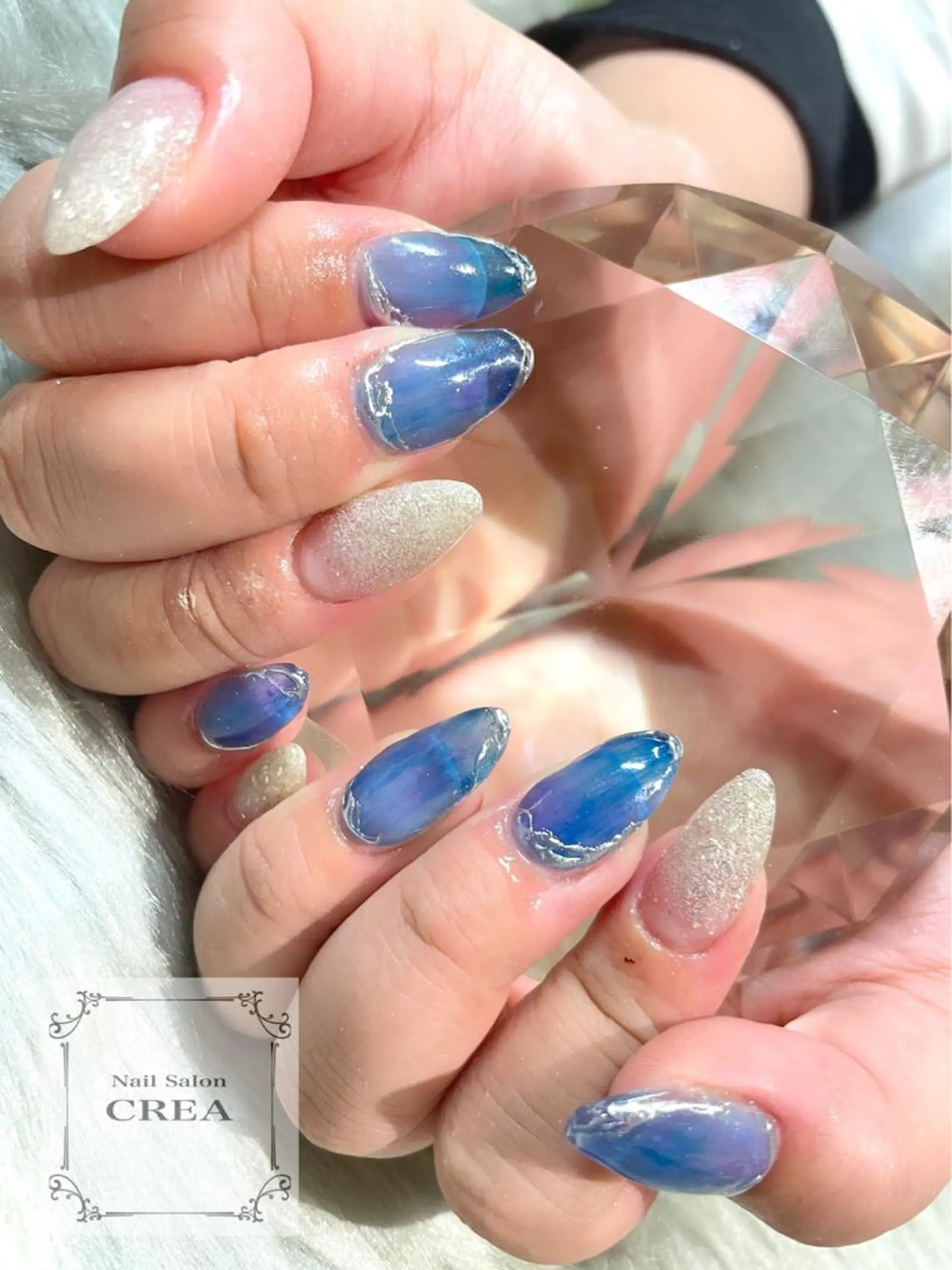 ネイル スカルプネイル NailSalon CREAのネイルデザイン