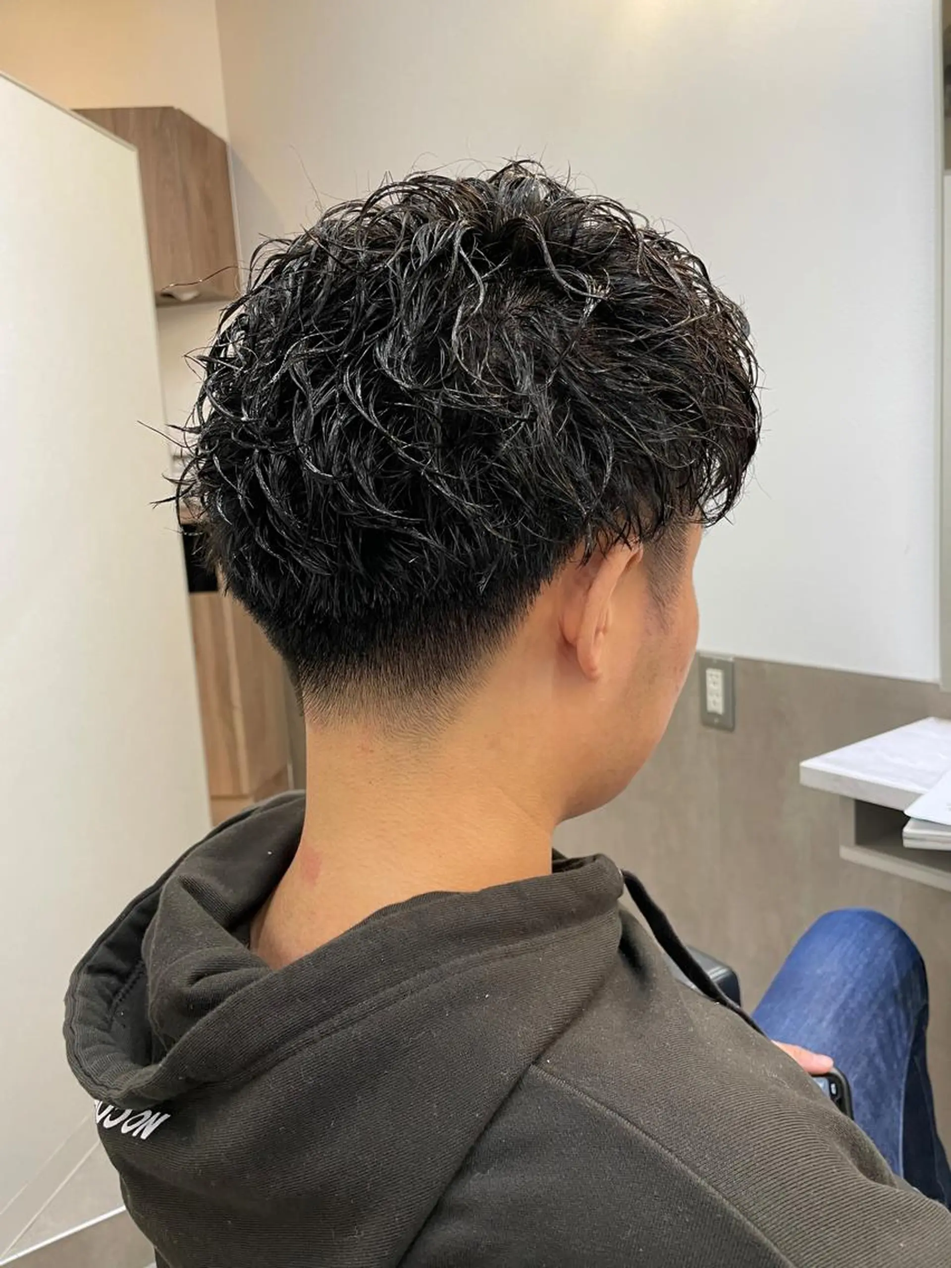 パーマ メンズ カット パーマ 福永速人 /メンズパーマのヘアスタイル