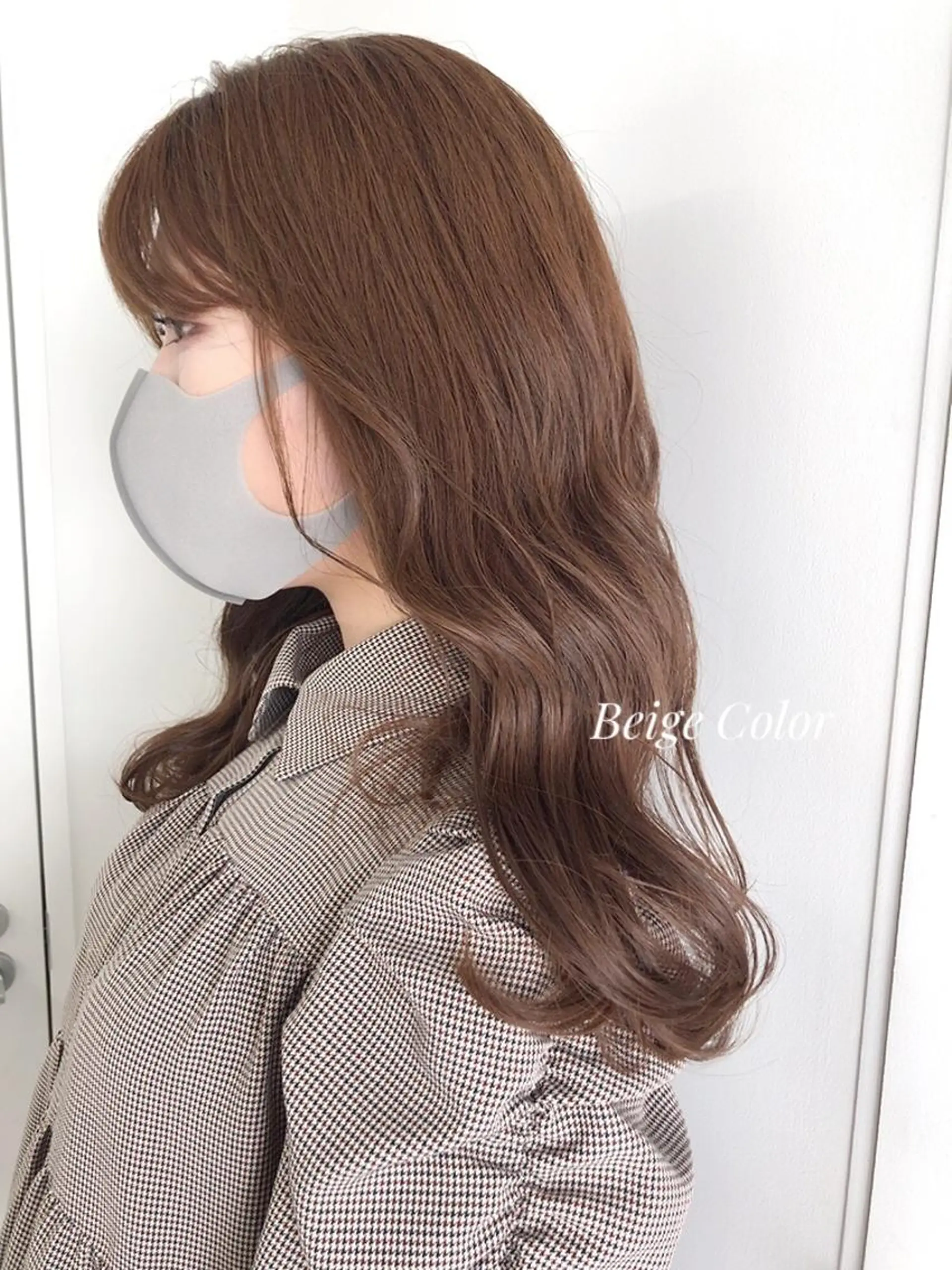 ロング ヘアカラー ✨透明感ケアカラー✨ 長野ゆきなのヘアスタイル