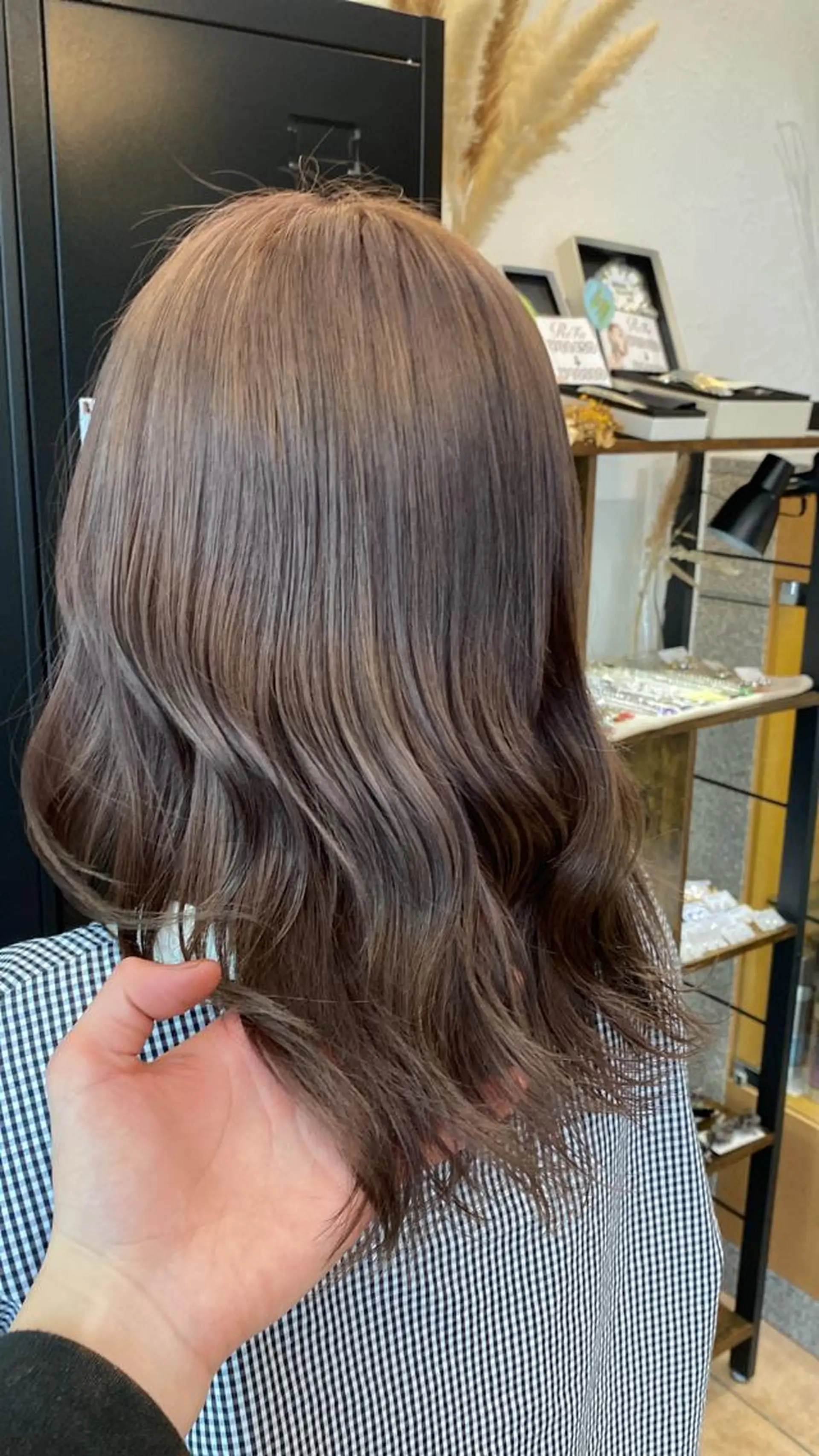 ミディアム カラー ヘアカラー 西田辺/ タカスナオヤのヘアスタイル