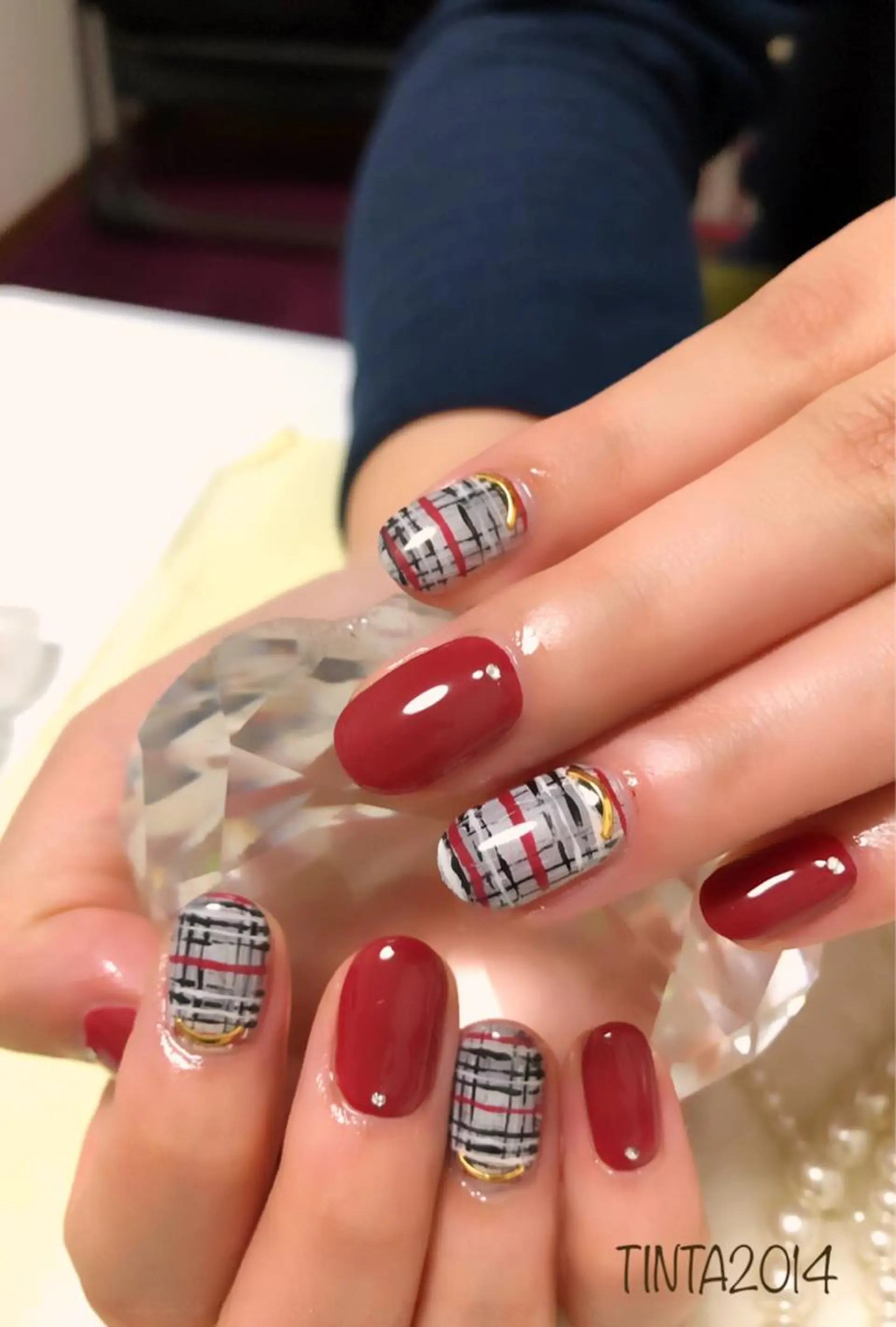 ネイル 冬ネイル 馬場 典子のネイルデザイン