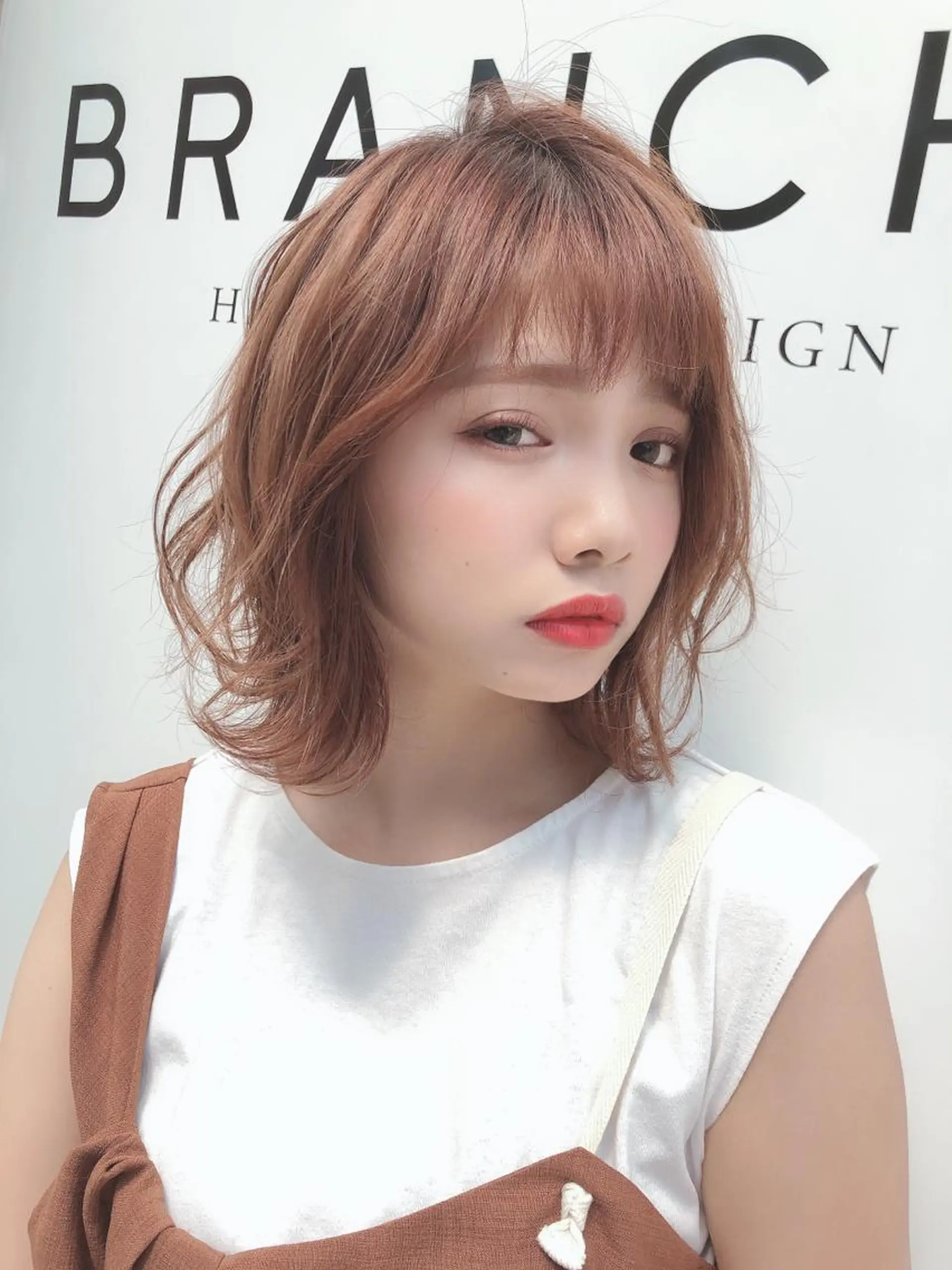 ショート ヘアカラー トリートメント 松本 誠也のヘアスタイル