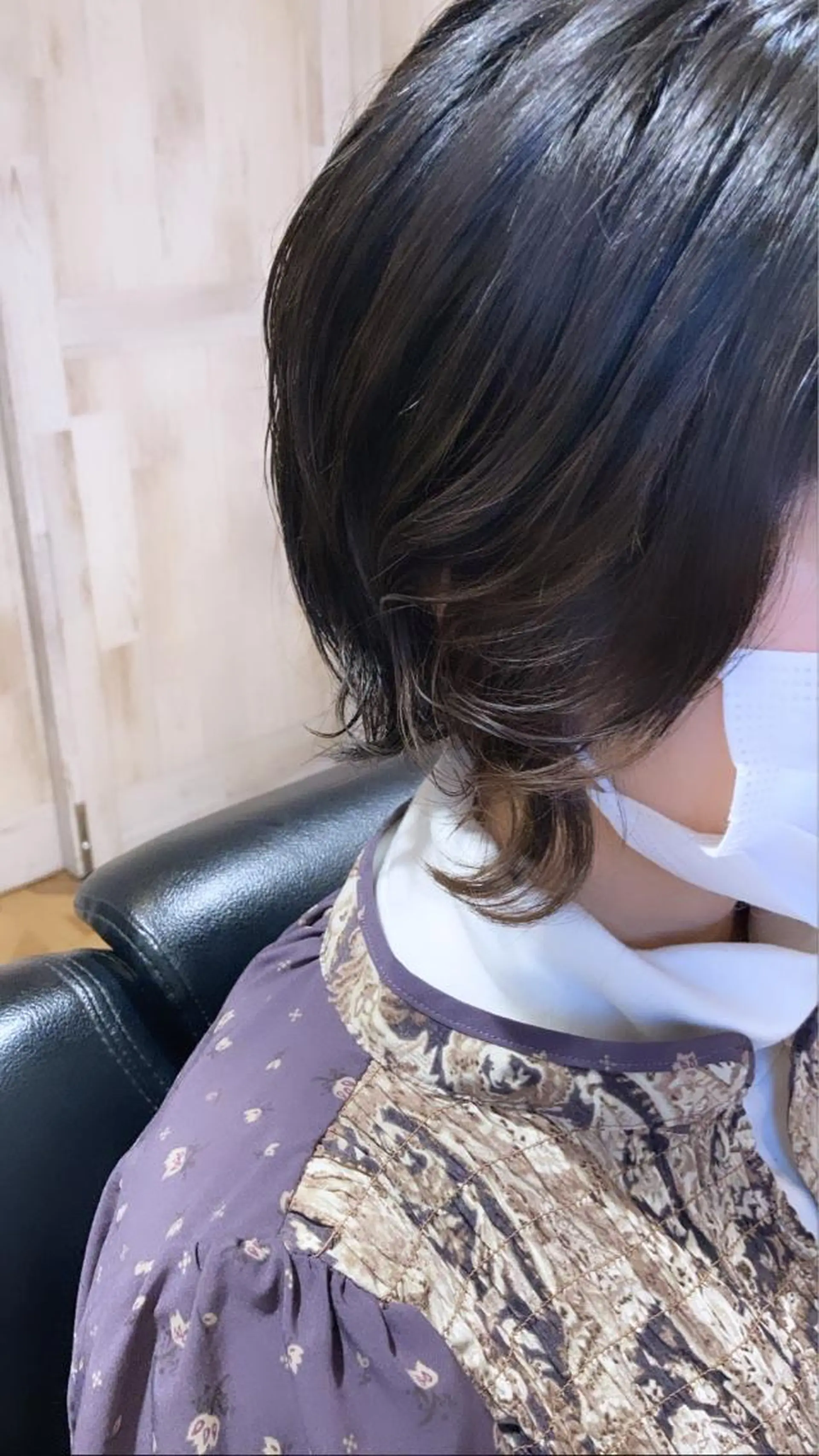 ショート 外ハネヘア 佐藤 睦月のヘアスタイル