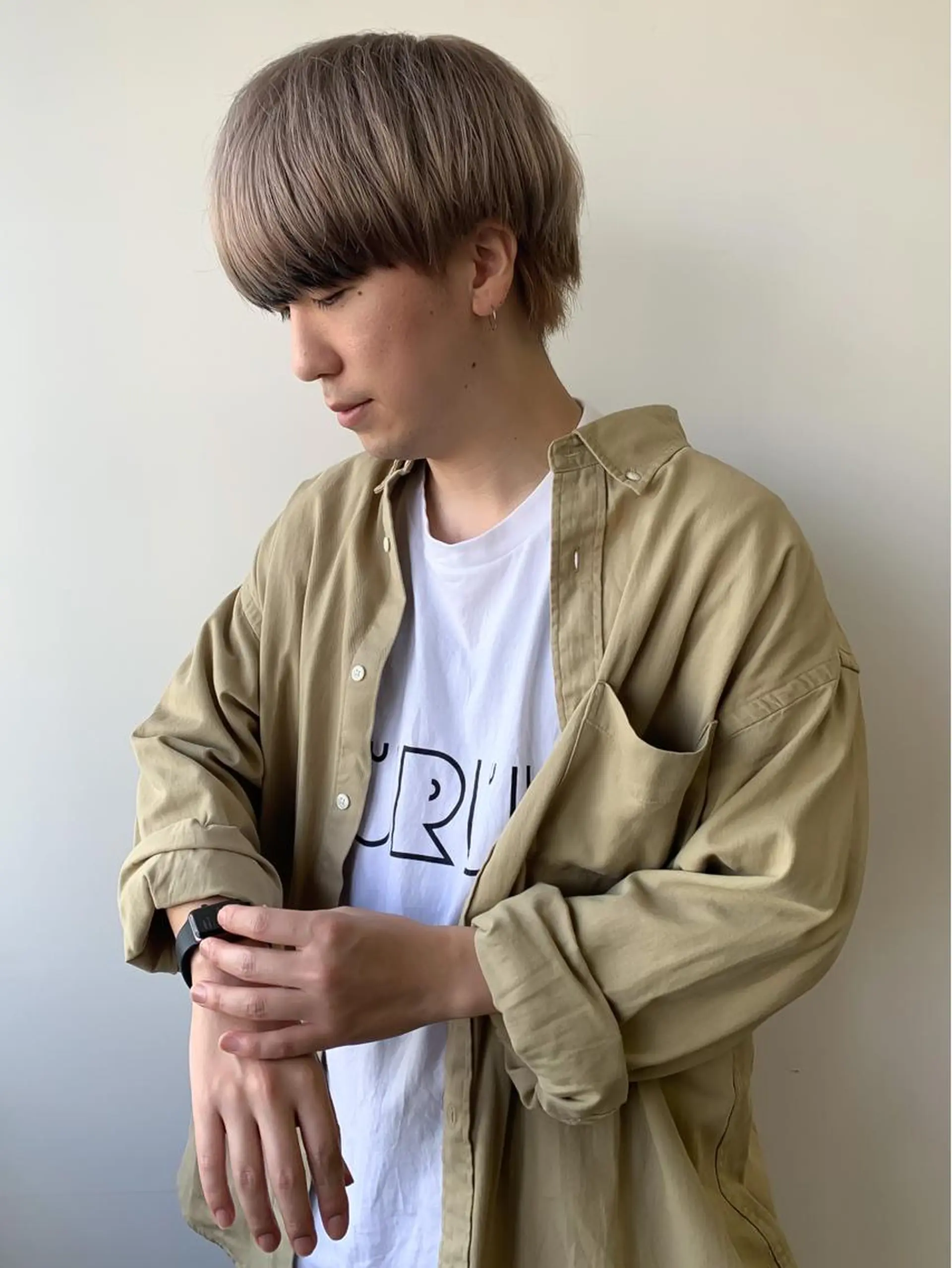 ショート カラー 似合わせカット ケアパーマ喜来雅由のヘアスタイル