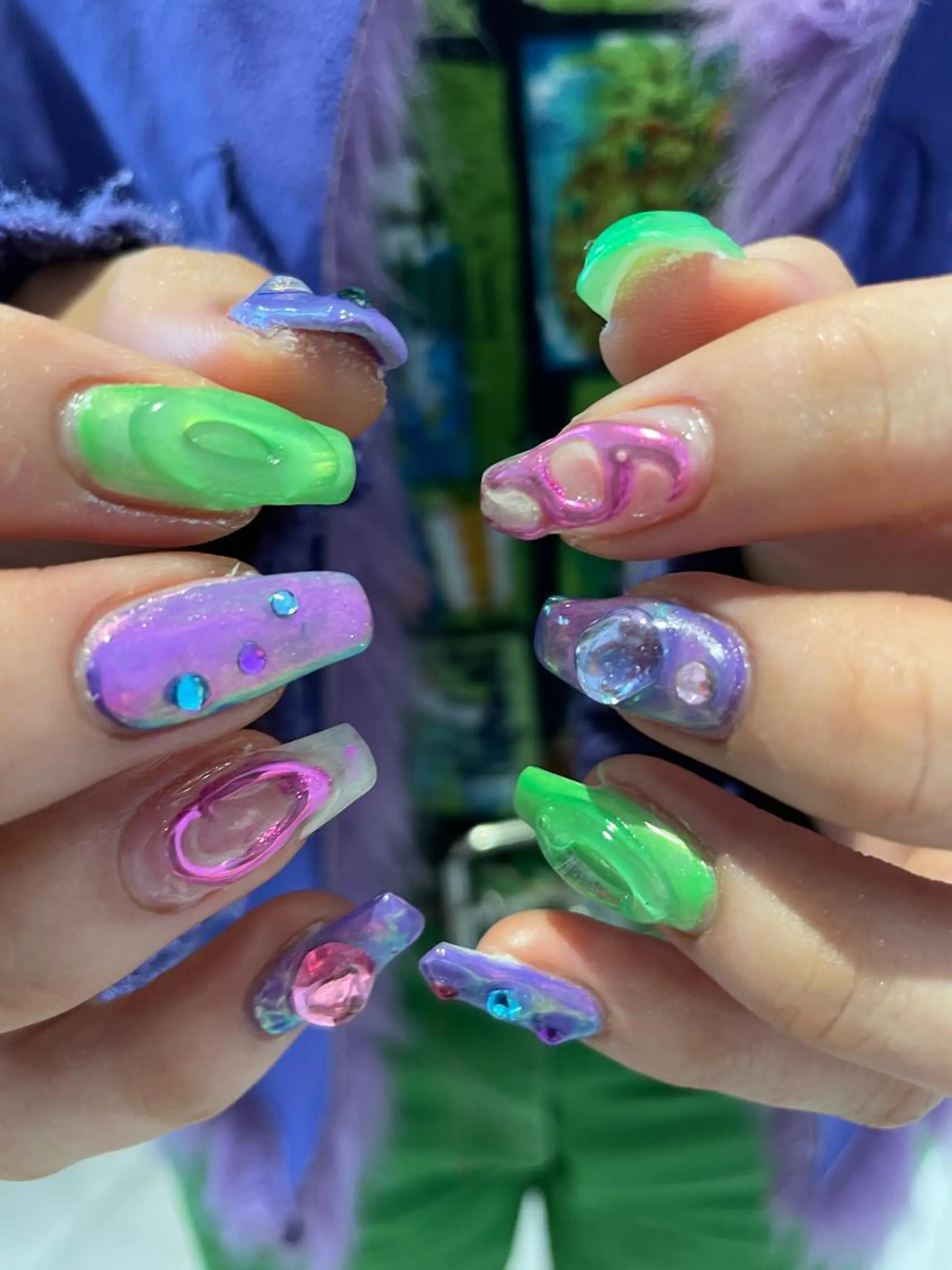 ネイル ハンドネイル hair&nail ☯️アイリ☯️のネイルデザイン