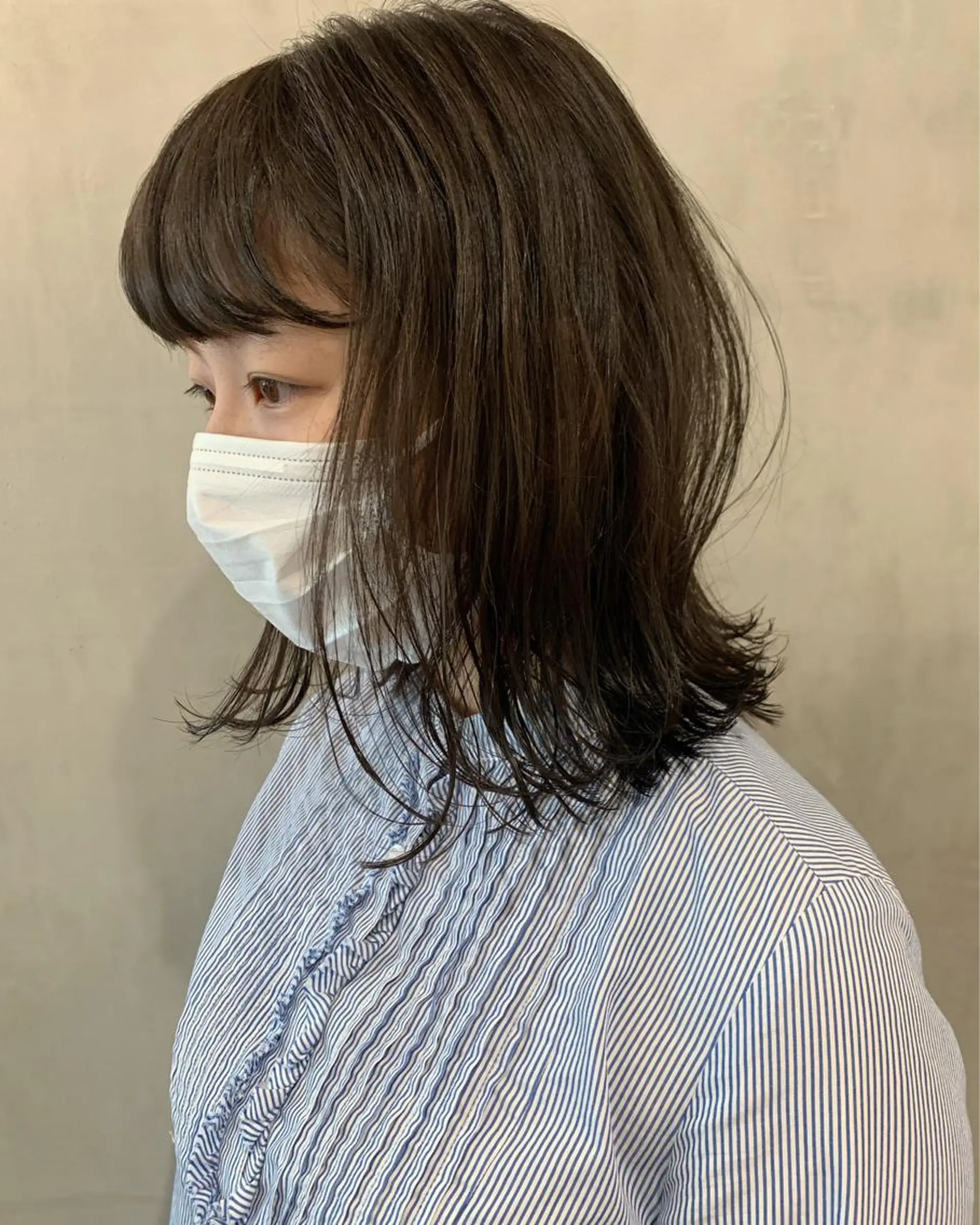 ミディアム カラー カット ヘアカラー トリートメント アンニュイヘア🪽 ayumiのヘアスタイル