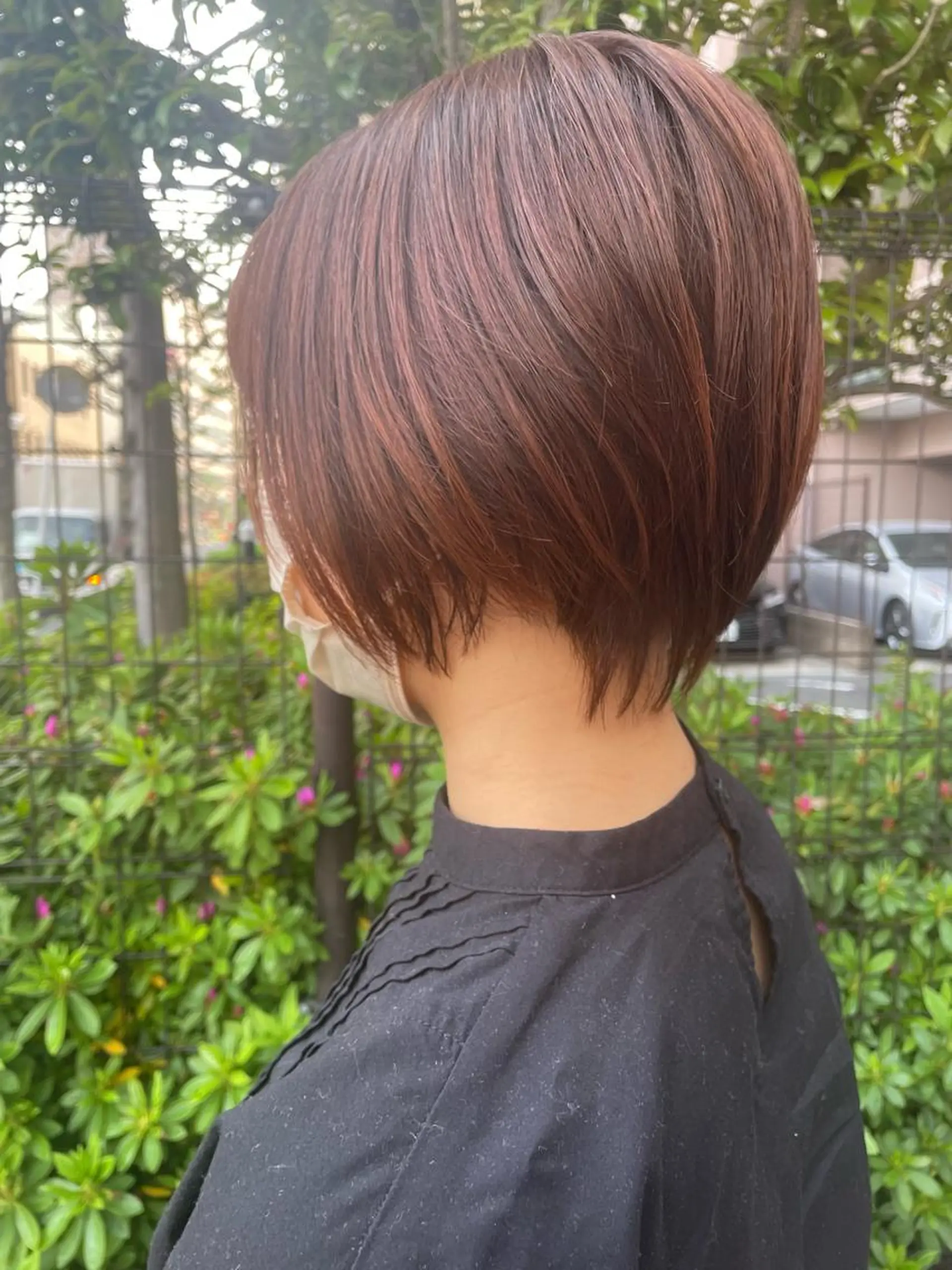 ショート カラー ブリーチ／ヘアセット 🪞🌙minamiのヘアスタイル