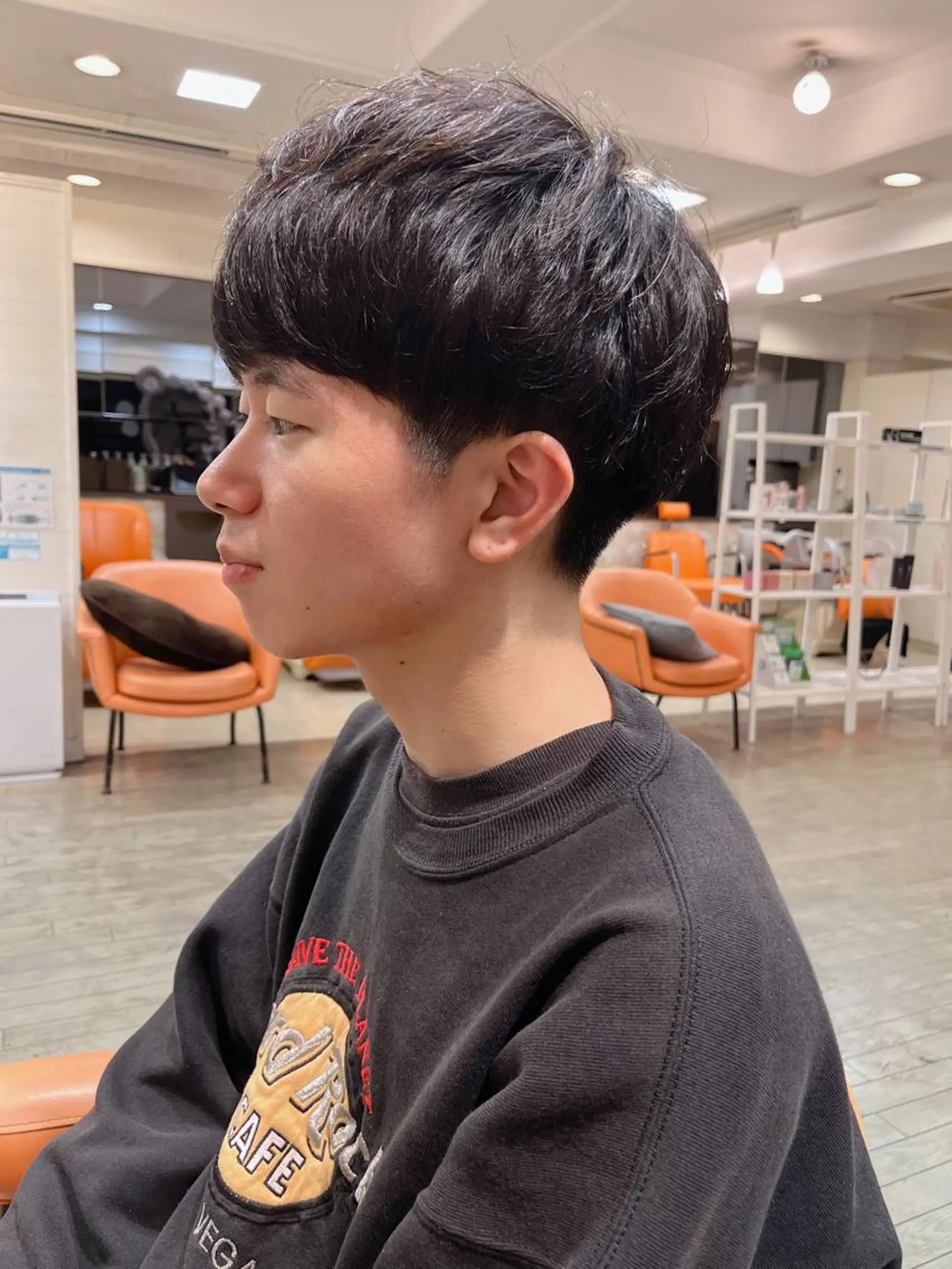 メンズ マッシュ ボブ/透明感カラー /大宮/たぐち🥣のヘアスタイル