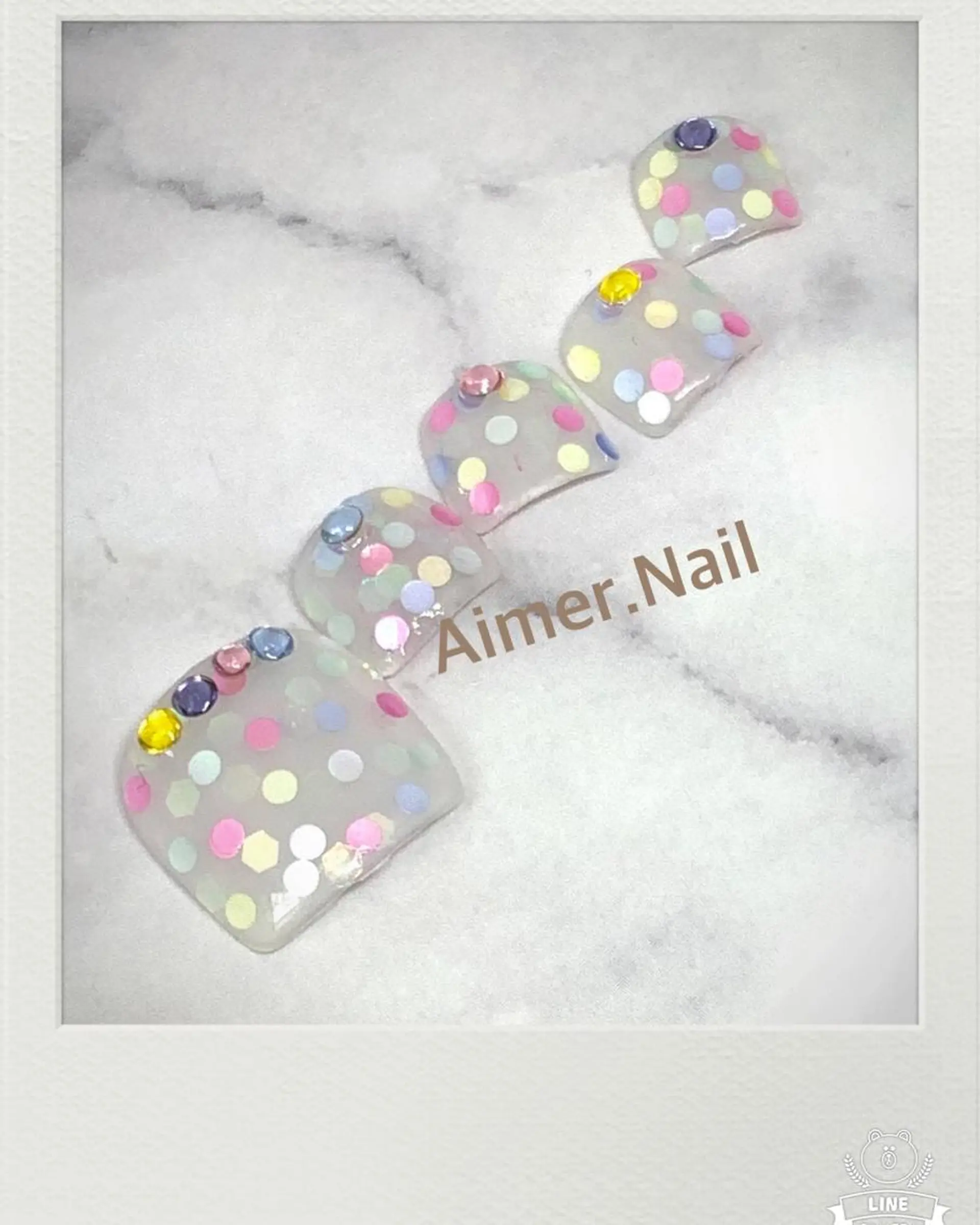 ネイル フットネイル フットネイル Aimer. Nailのネイルデザイン