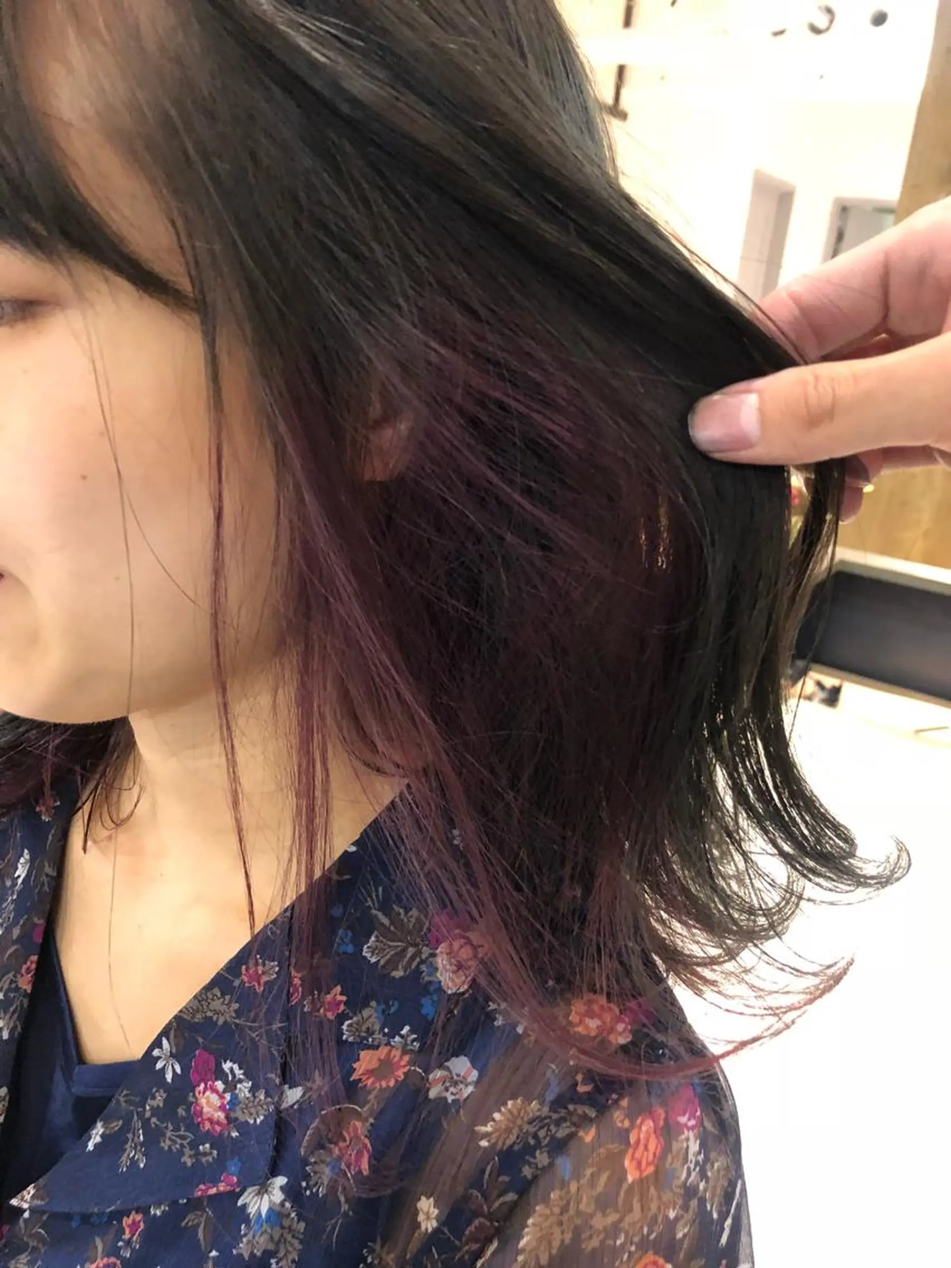 ミディアム カラー ヘアカラー トリートメント 🟩くすみカラー/ボ ブ/ショート/大司のヘアスタイル