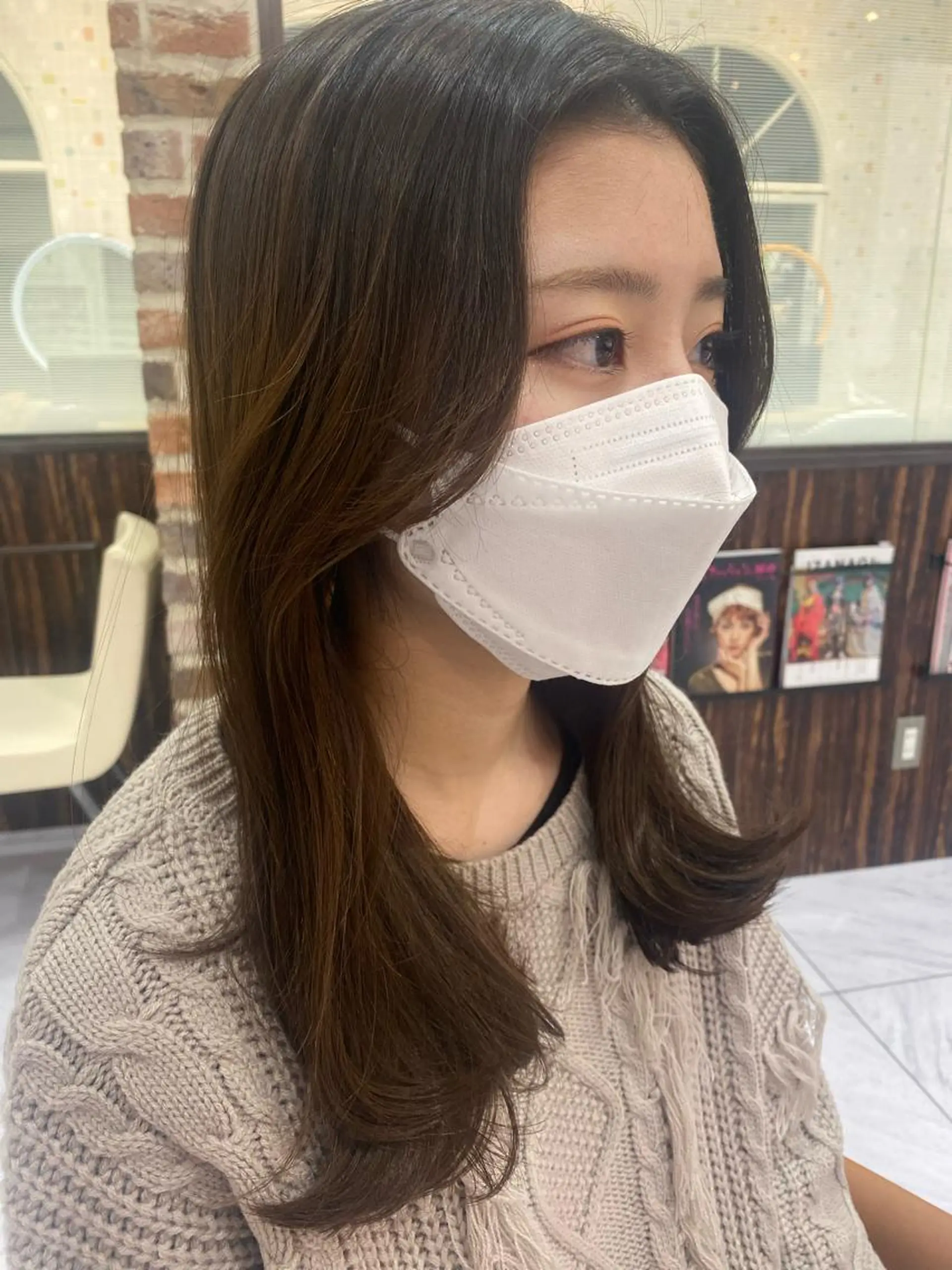 ロング 宮澤 美幸のヘアスタイル