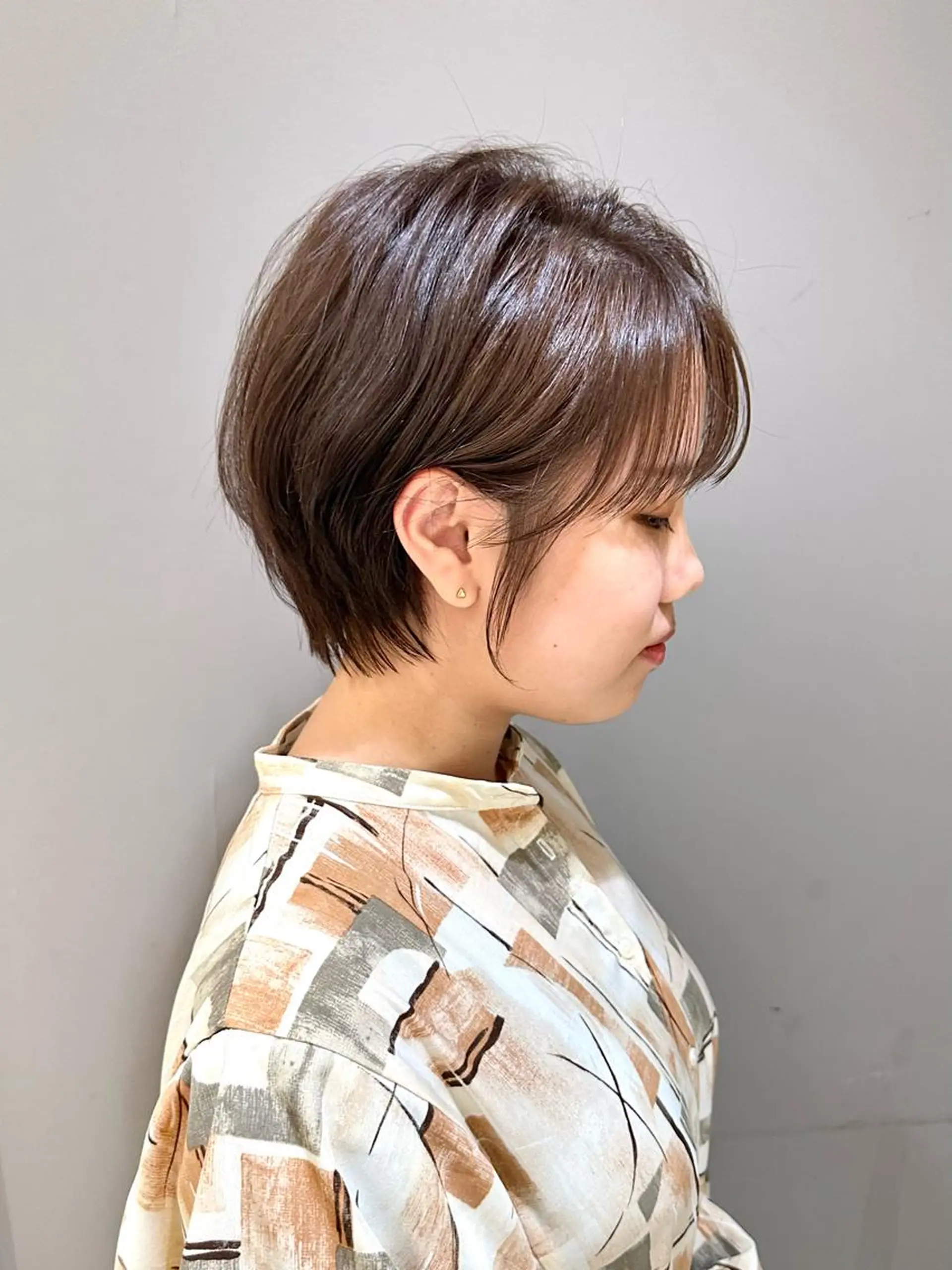 ショート ショートボブ ハンサムショート 丸みショート ボブ ショートヘア 荻窪/ショートヘア✨ ショートボブ長松大哉のヘアスタイル