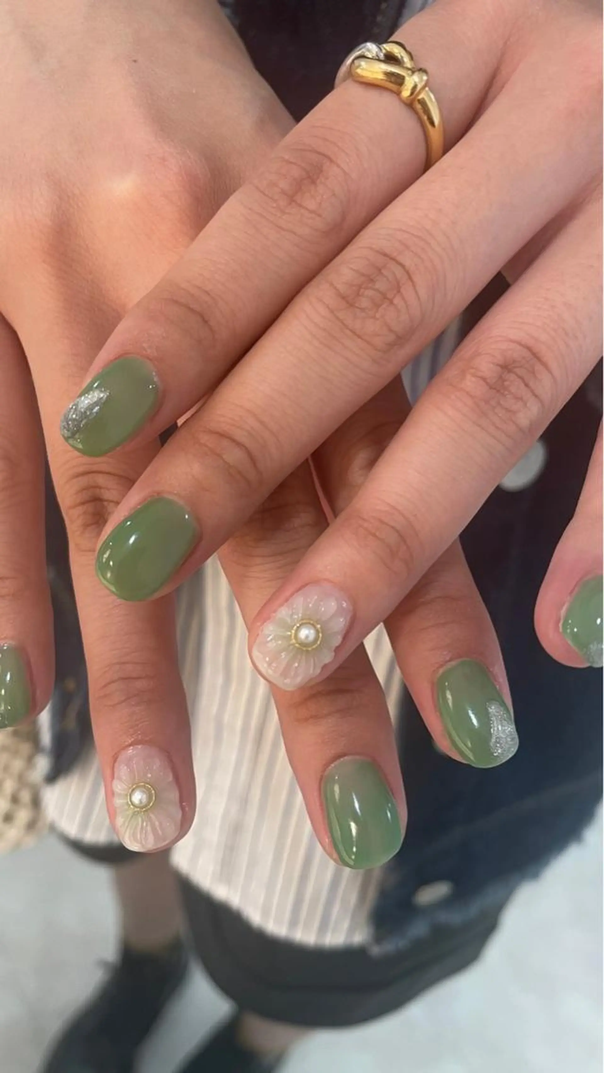 ネイル ハンドネイル フットネイル ゆびノさき茨木店 ニュアンス/アートのネイルデザイン