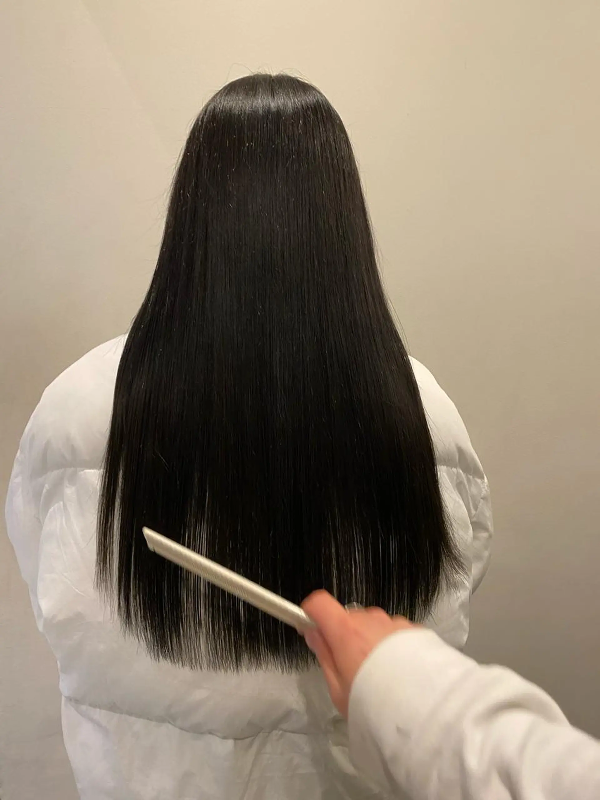 セミロング 無料カットモデル 丸川英心のヘアスタイル