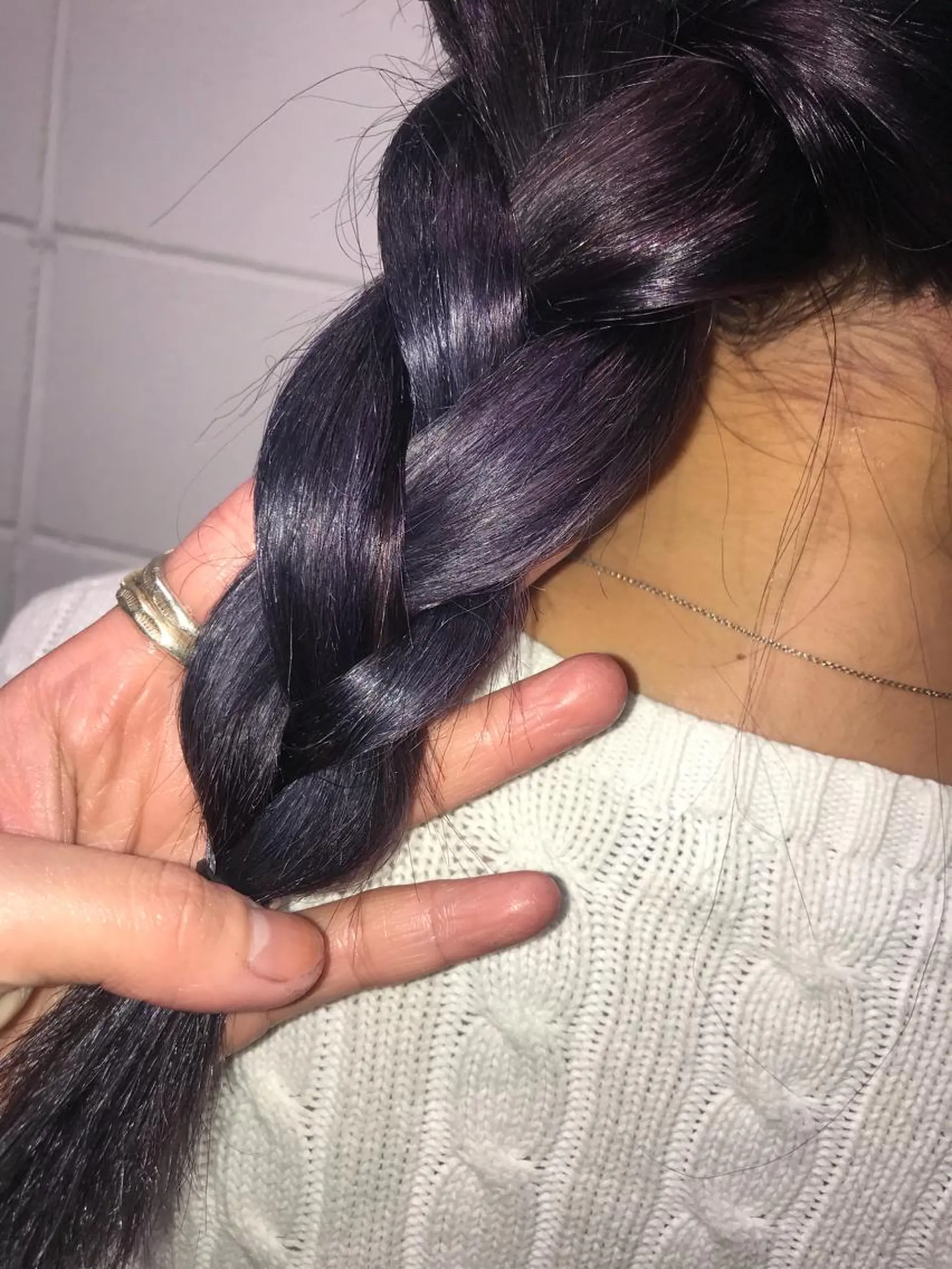 ロング ヘアカラー サイレント美容師 アイリィのヘアスタイル
