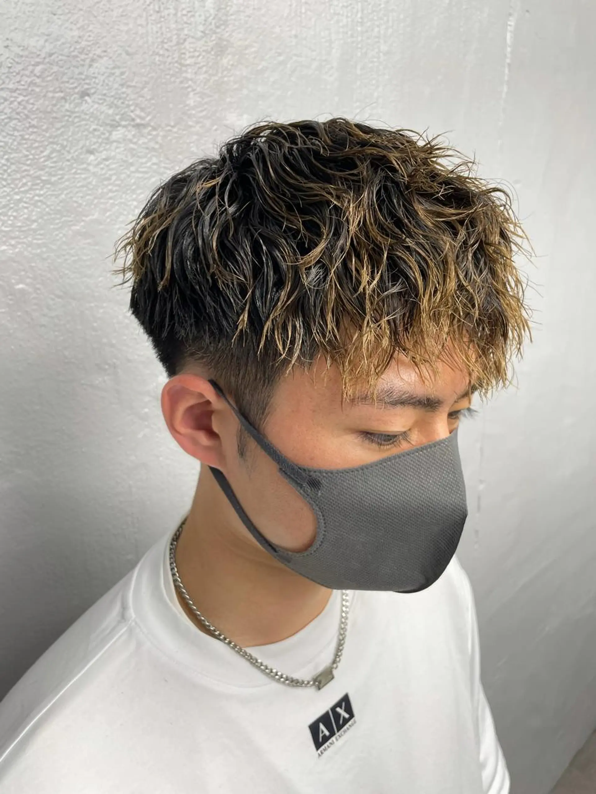 ショート カラー パーマ メンズ 🔥メンズカラー🔥 セヤシュウヘイのヘアスタイル