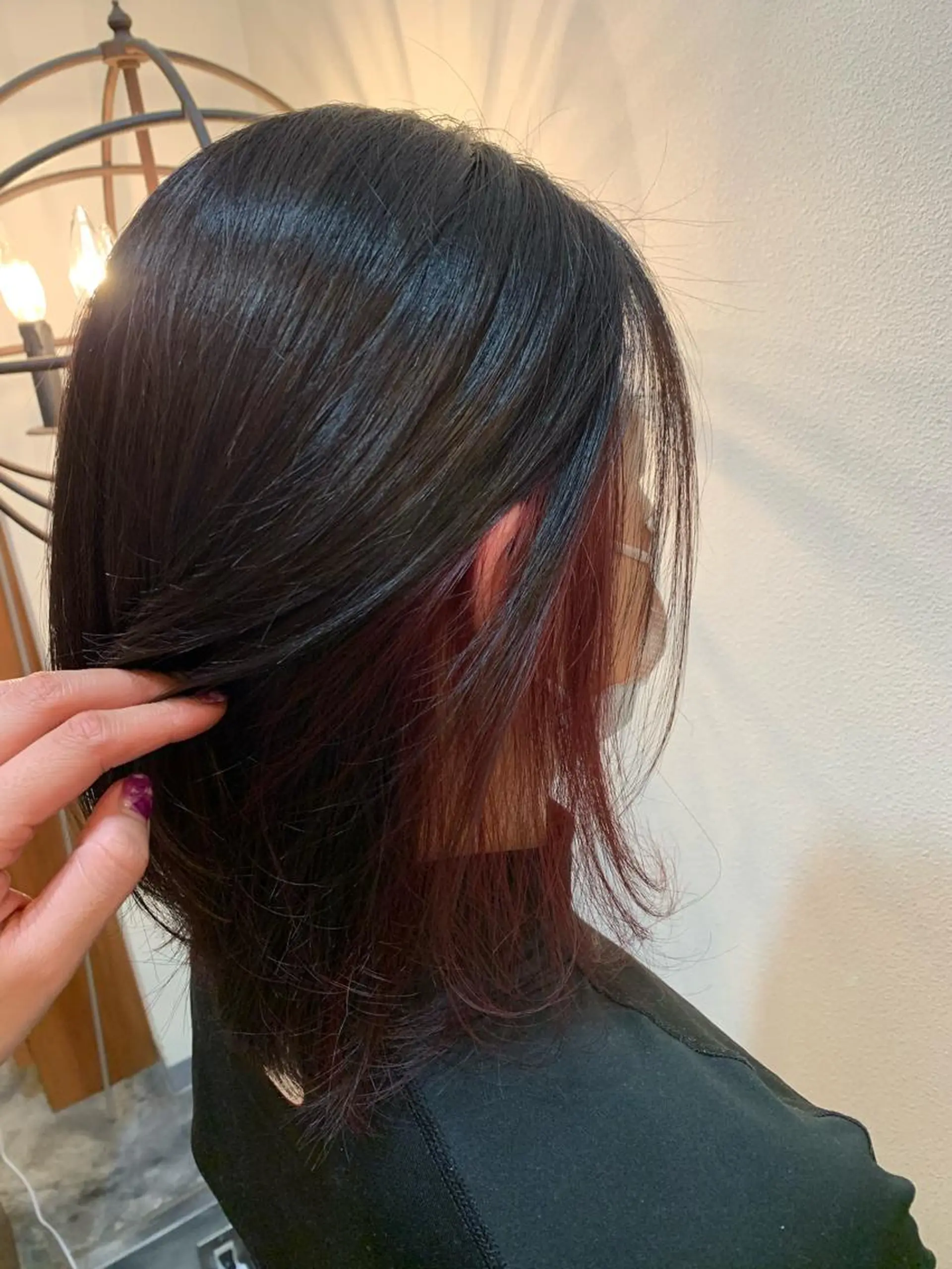 ミディアム カラー ブリーチ 艶カラー/ Nanamiのヘアスタイル