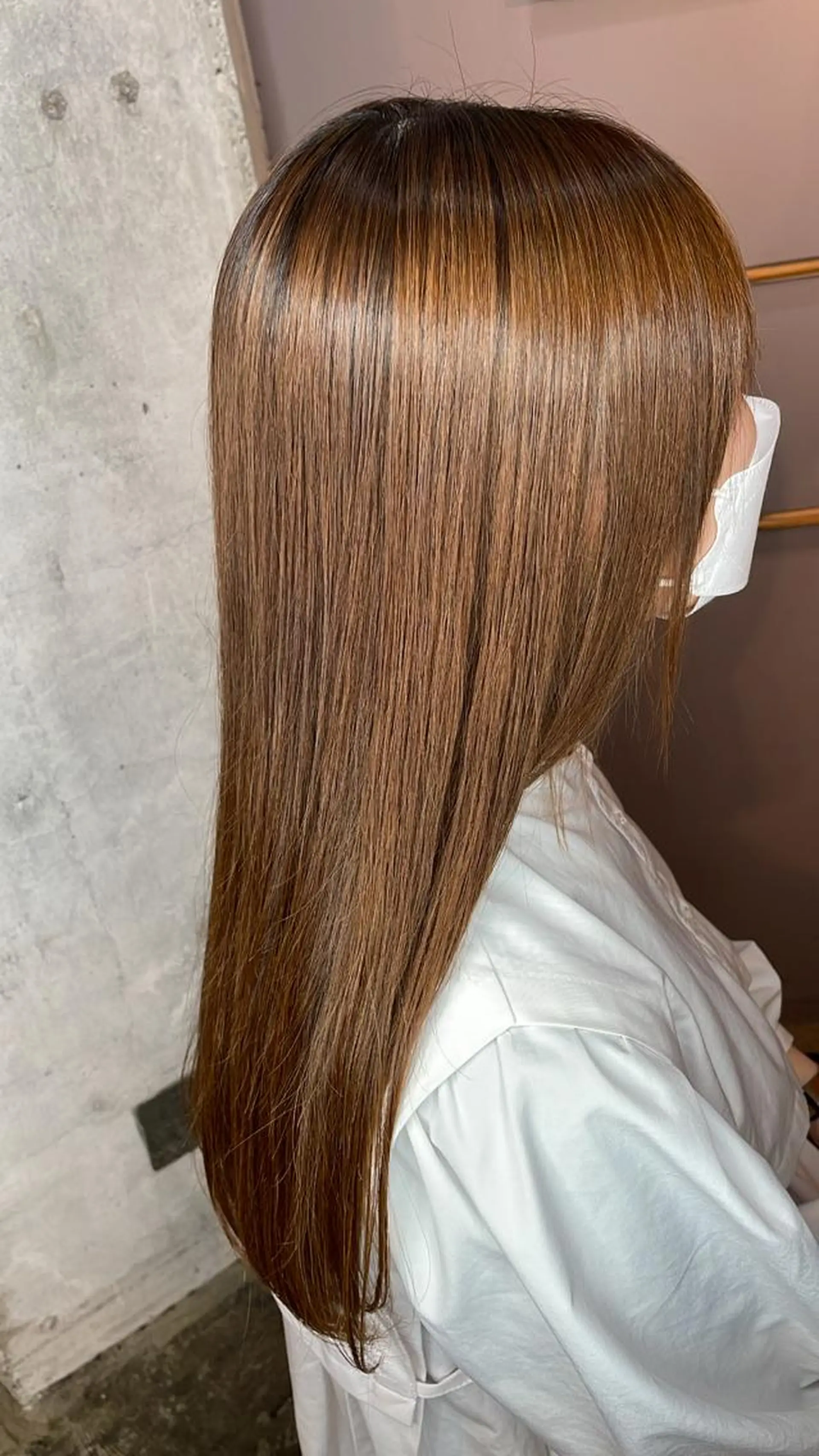 パーマ ストレートパーマ STELLA 小林優真のヘアスタイル