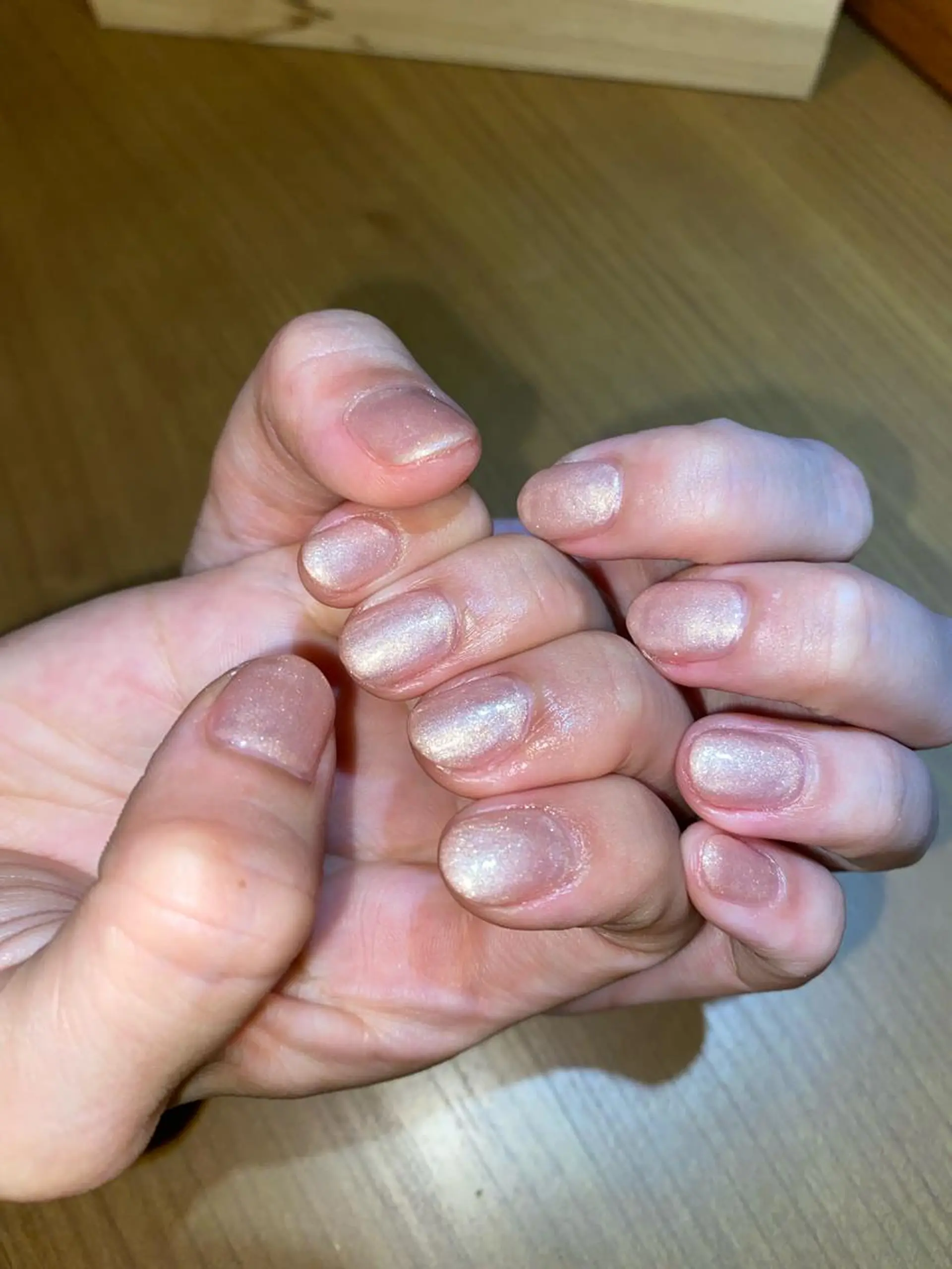 ネイル ラメ(グリッター) ハンドネイル 自宅サロン FeelFreeのマツエク・マツパデザイン