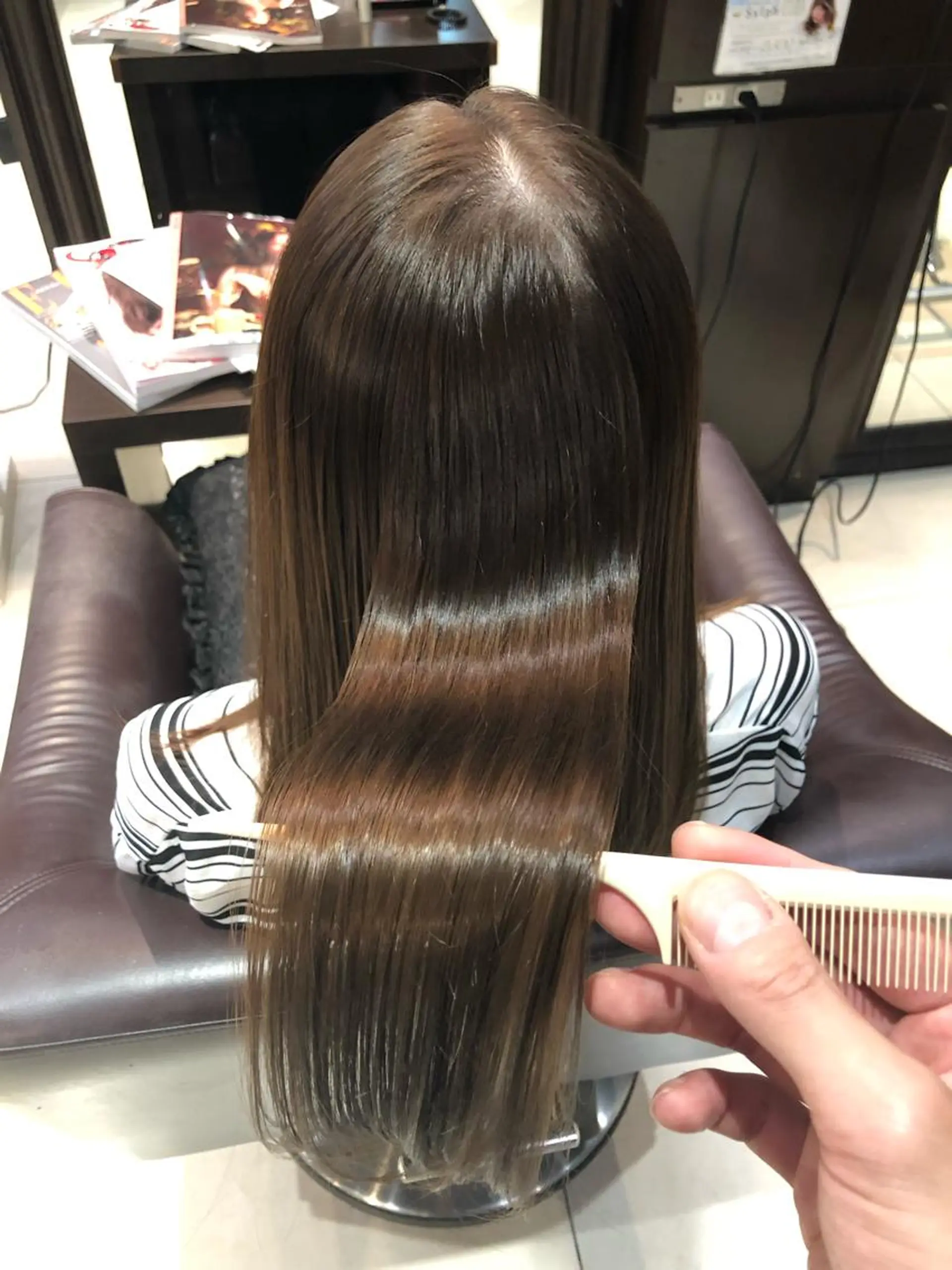 ロング カラー アクアカラー トリートメント トリートメント 髪質改善✨艶髪師 黒木大貴のヘアスタイル