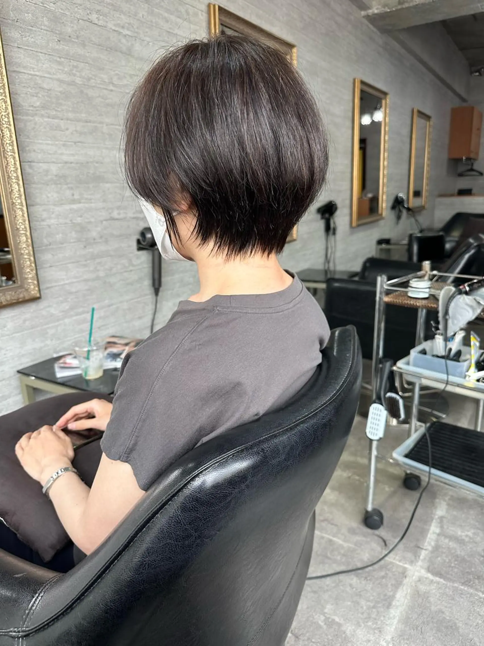 ショート カラー ショートヘア ショート/レイヤー /札幌/小山内のヘアスタイル