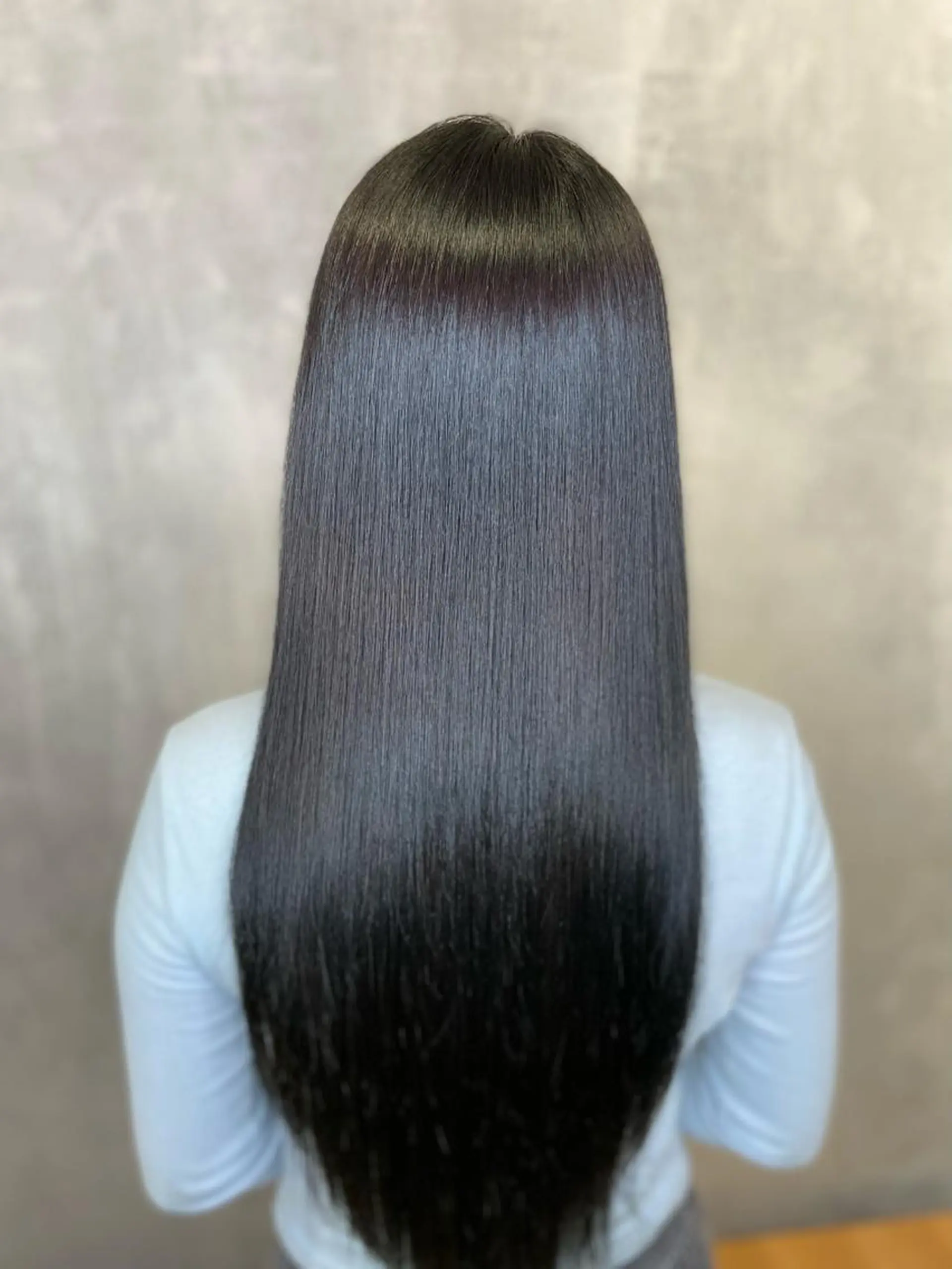 ロング カラー 縮毛矯正 トリートメント ツバサ 髪質改善のヘアスタイル