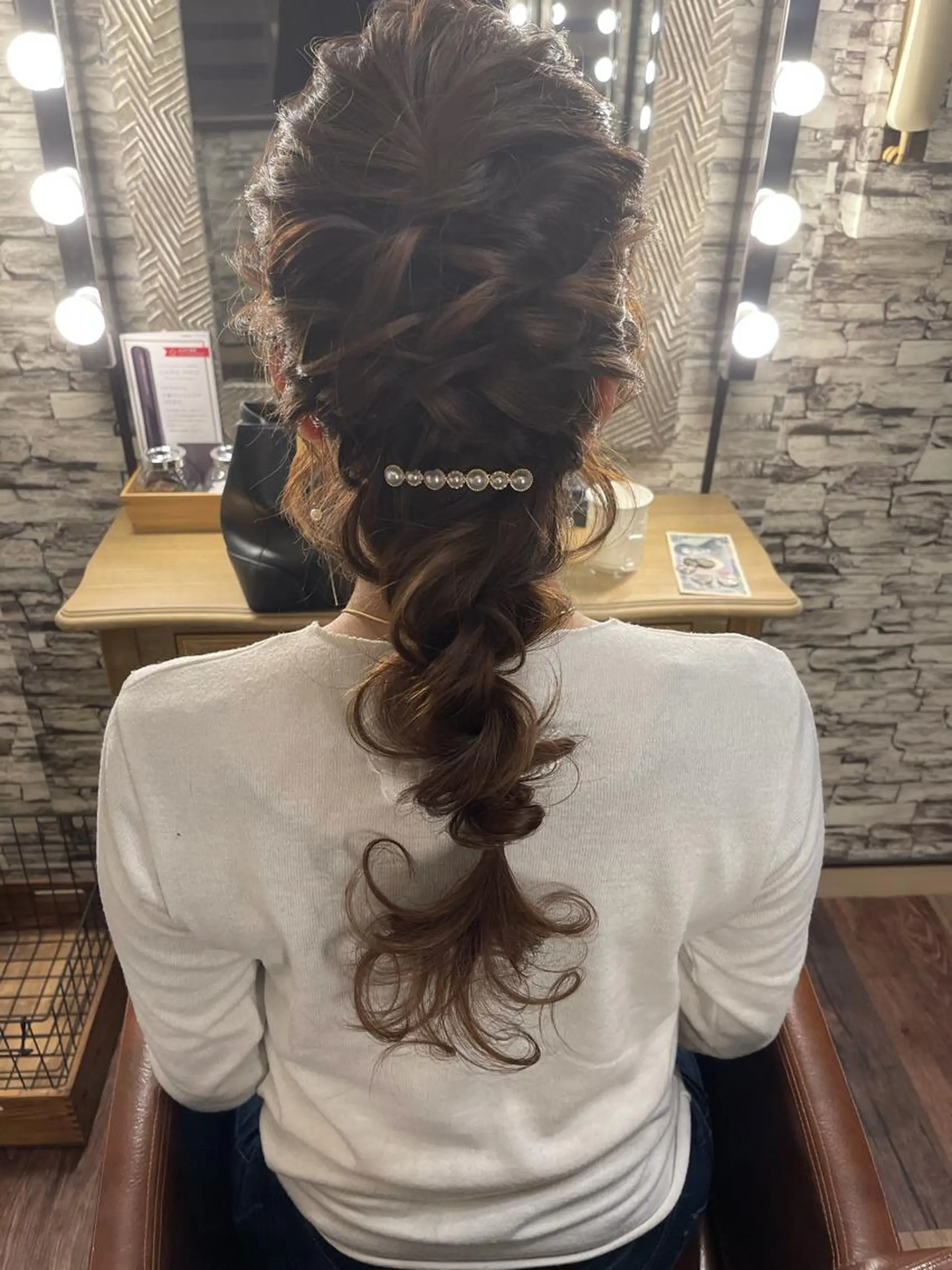 ロング ヘアアレンジ hair make  Lucciのヘアスタイル