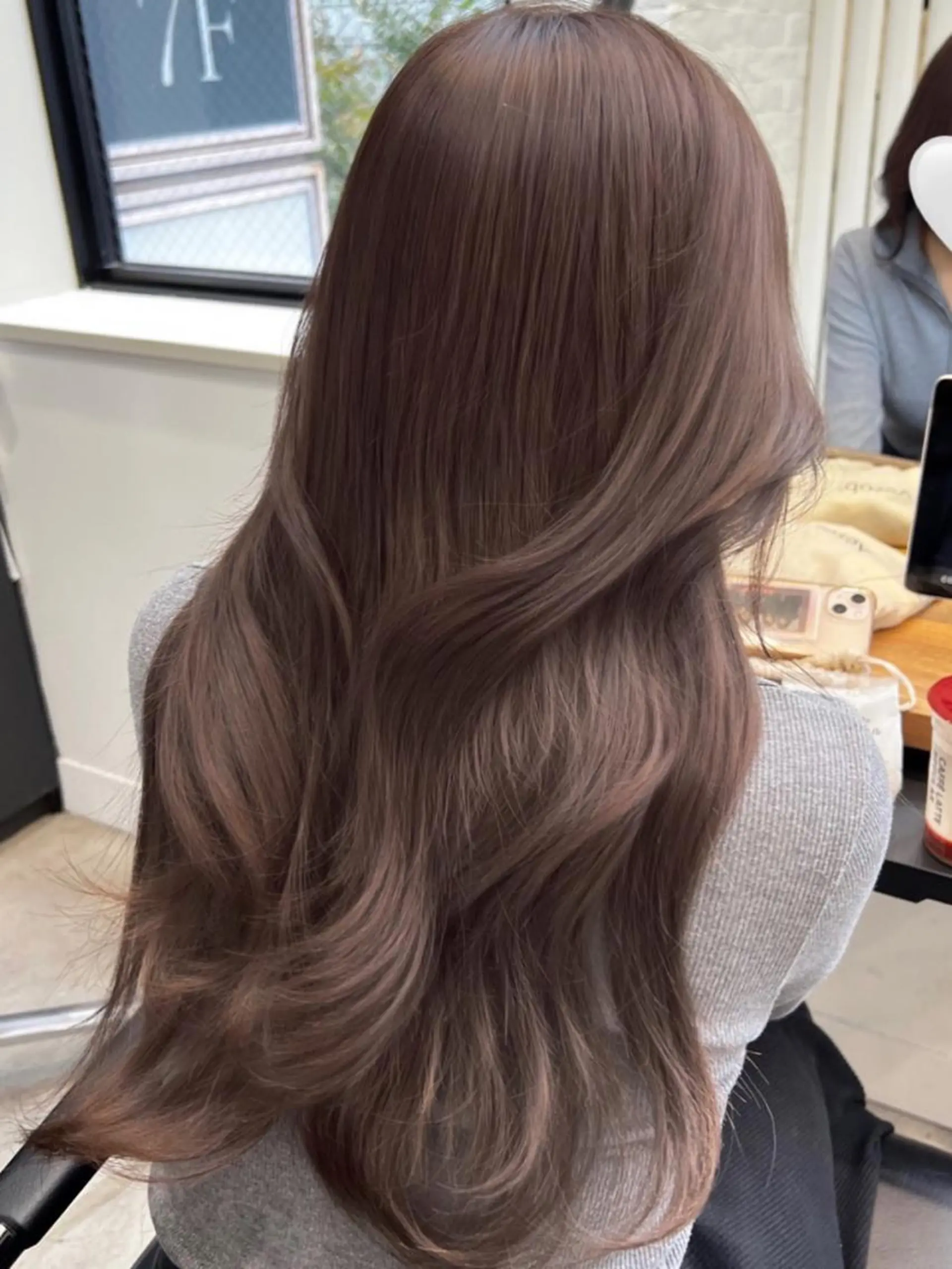 ロング 韓国ヘア♡ 顔まわりカットayaのヘアスタイル