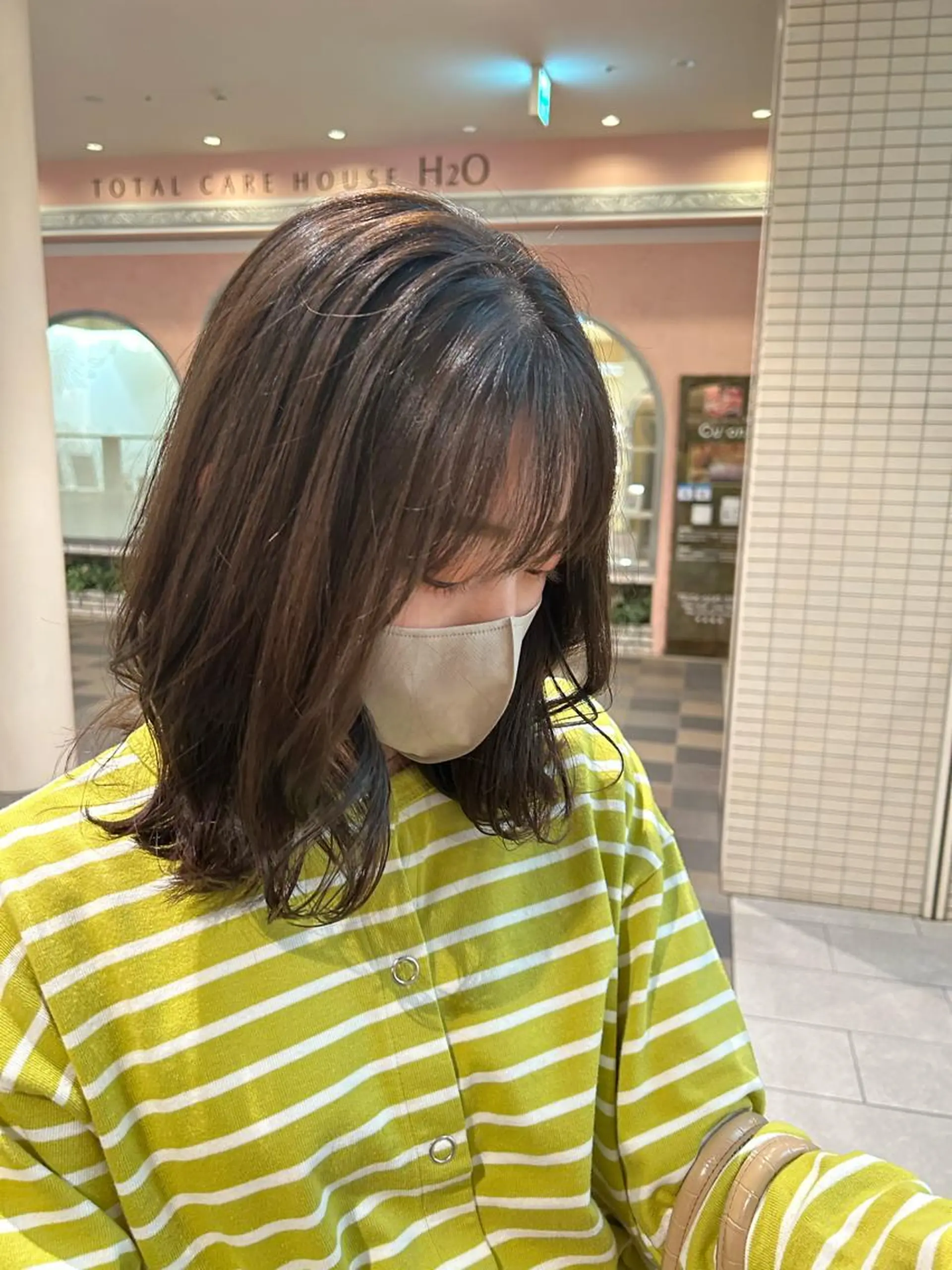 カラー 天王寺 hinataのヘアスタイル