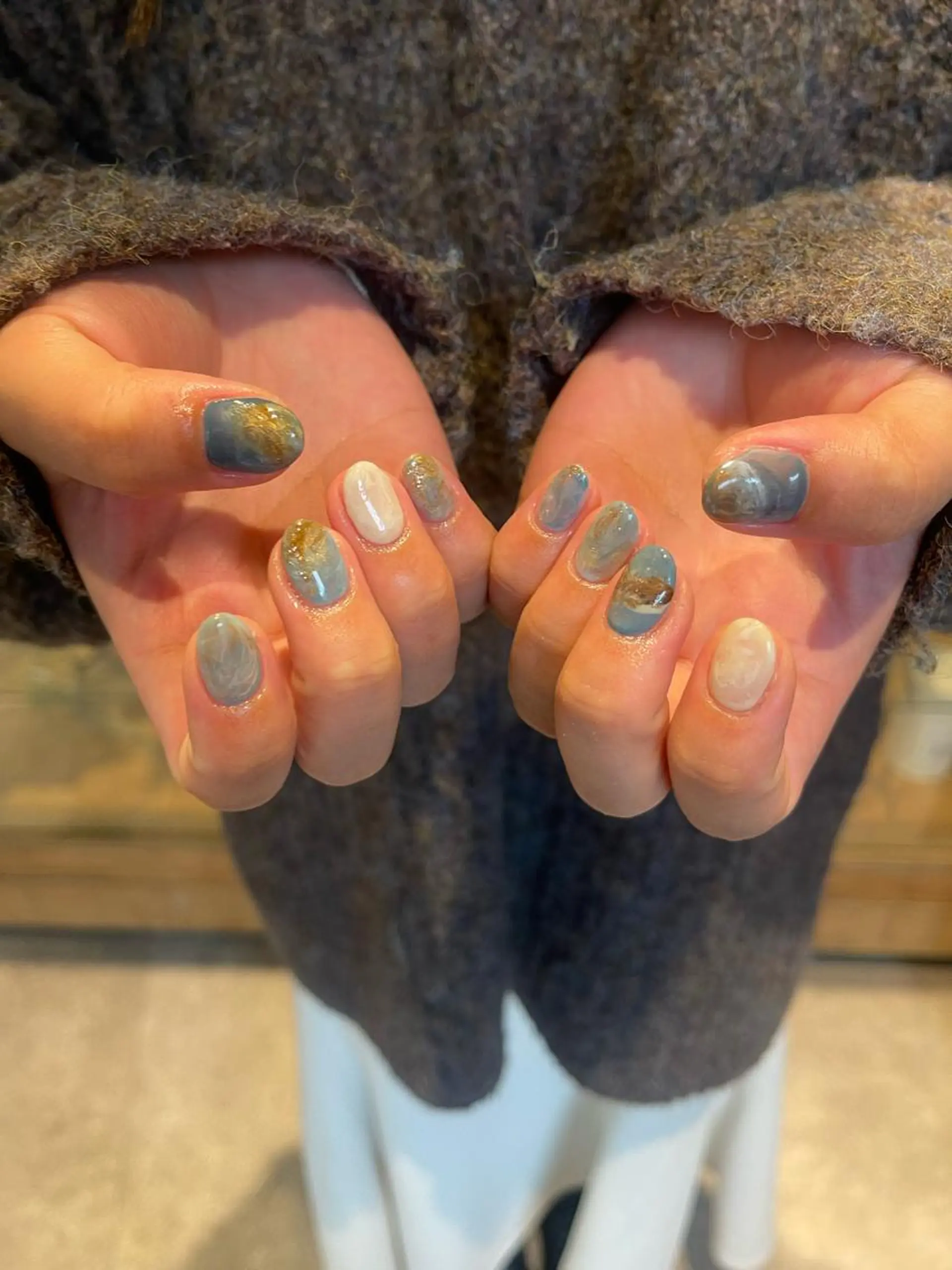 ネイル ニュアンスネイル ano ♡のヘアスタイル