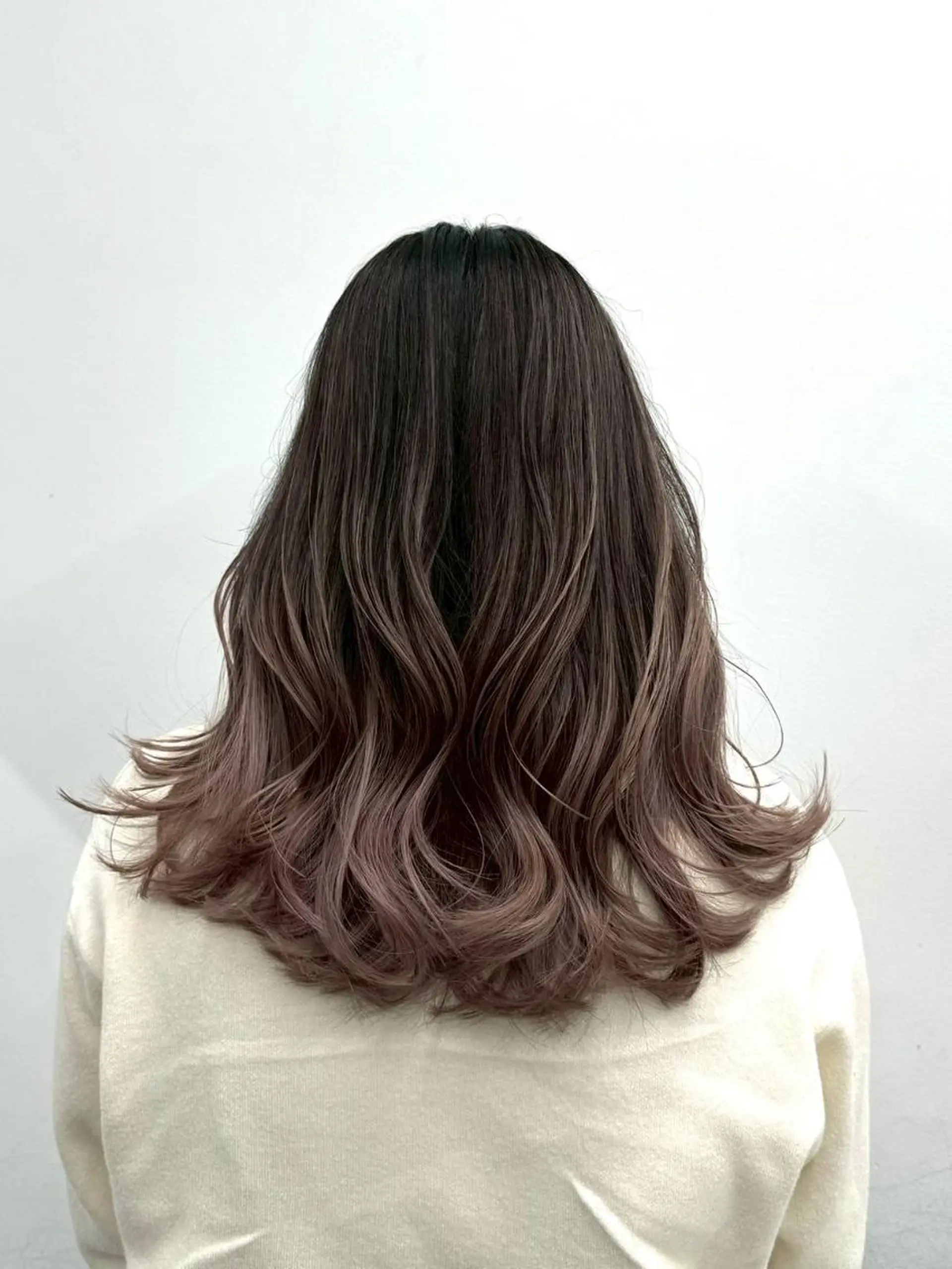 カラー ロング アディクシーカラー アッシュ ブルーカラー ダークアッシュ グレージュ 【公式】amble luxe池袋東口🩷のヘアスタイル