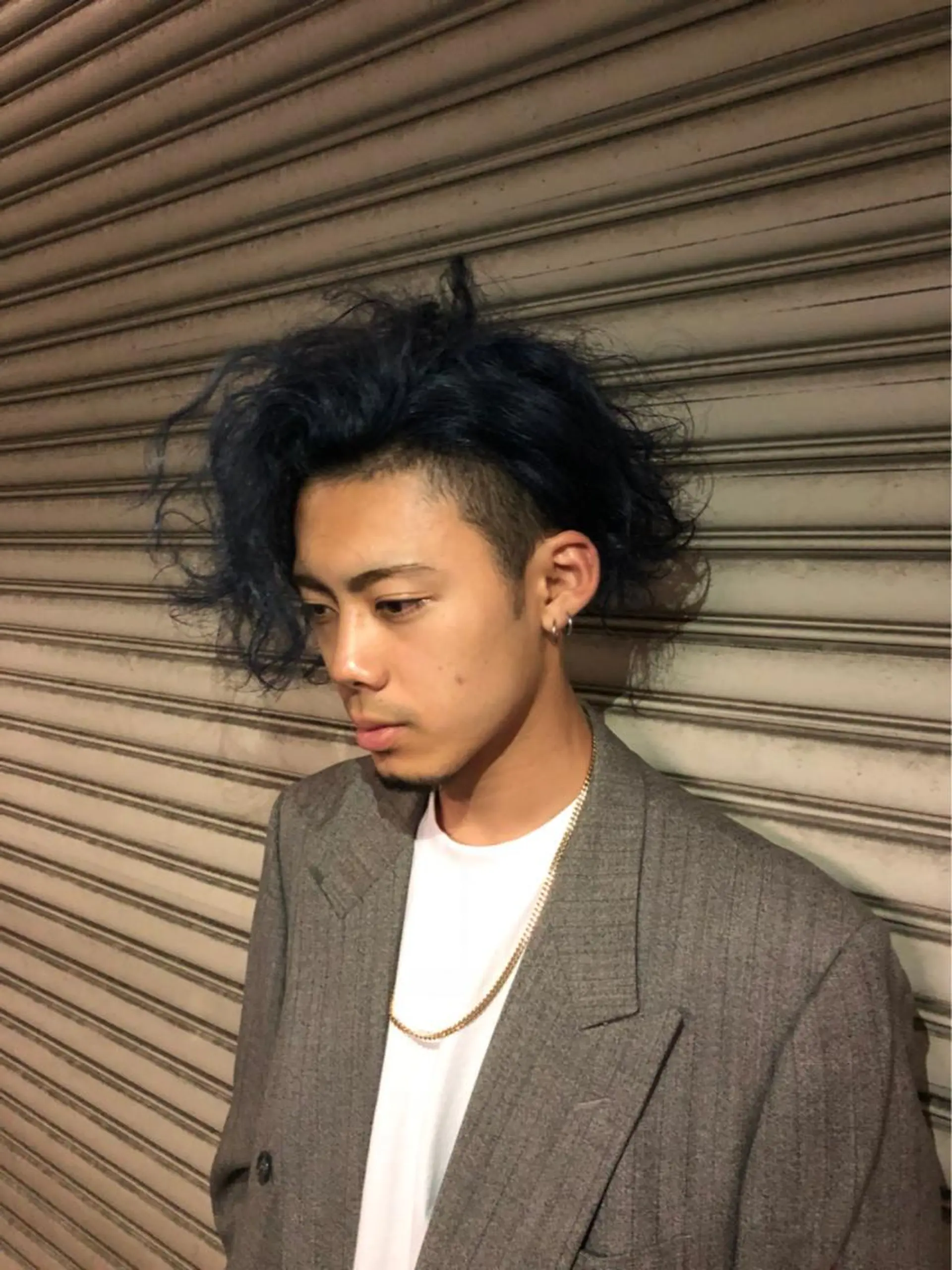メンズ メンズブリーチ 糟谷 慈英のヘアスタイル