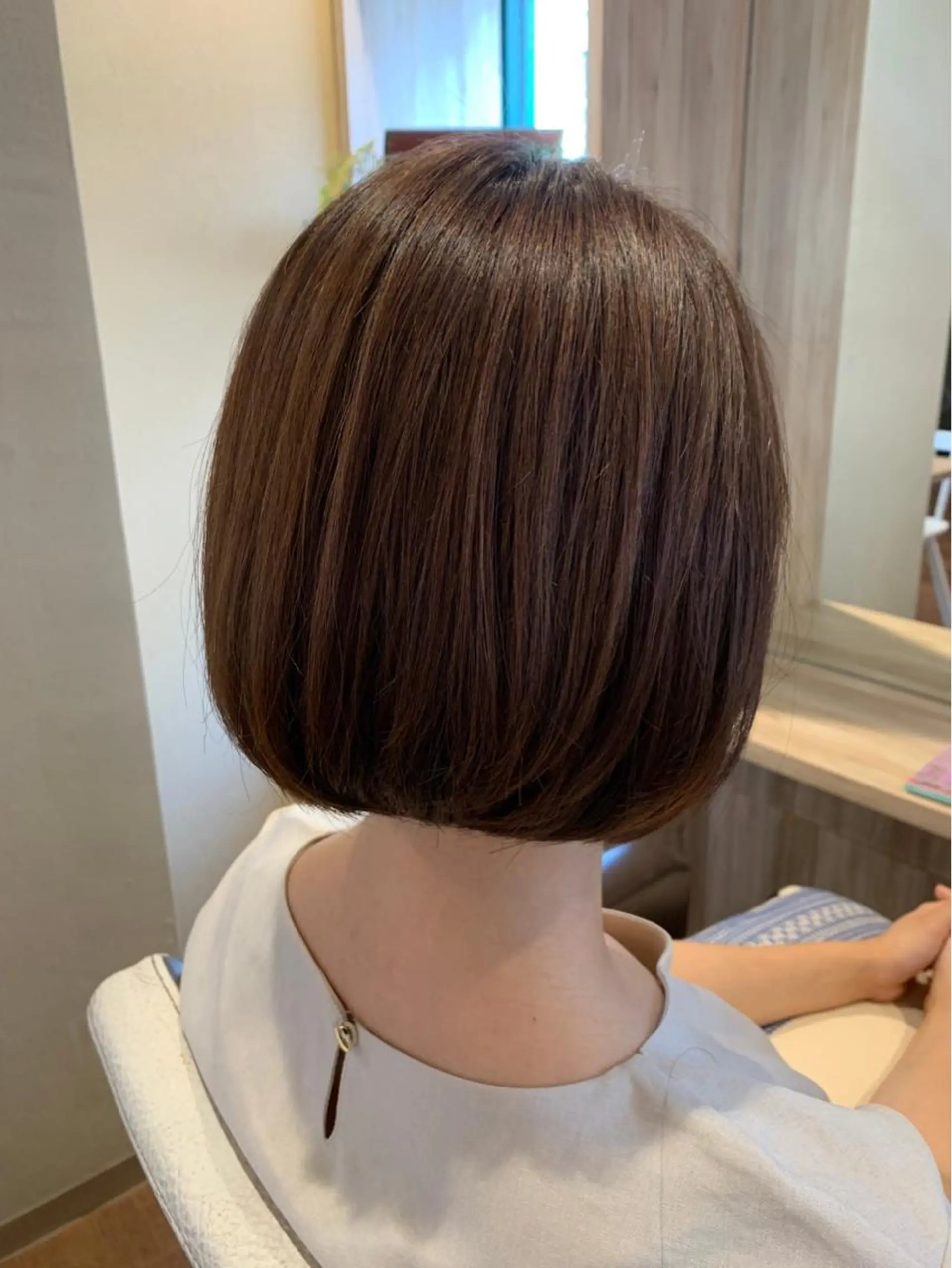 ショート カラー ヘアアレンジ 櫻井 音和のヘアスタイル