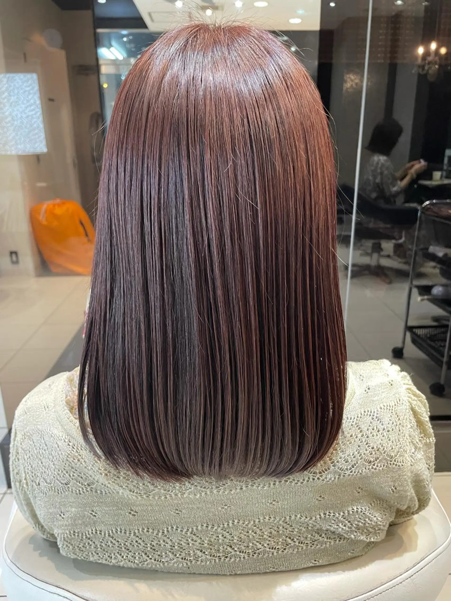 ミディアム カラー ピンクカラー バイオレットカラー トリートメント カット ヘアカラー トリートメント 女性リピ90%🍨 🩷佐藤みずきのヘアスタイル