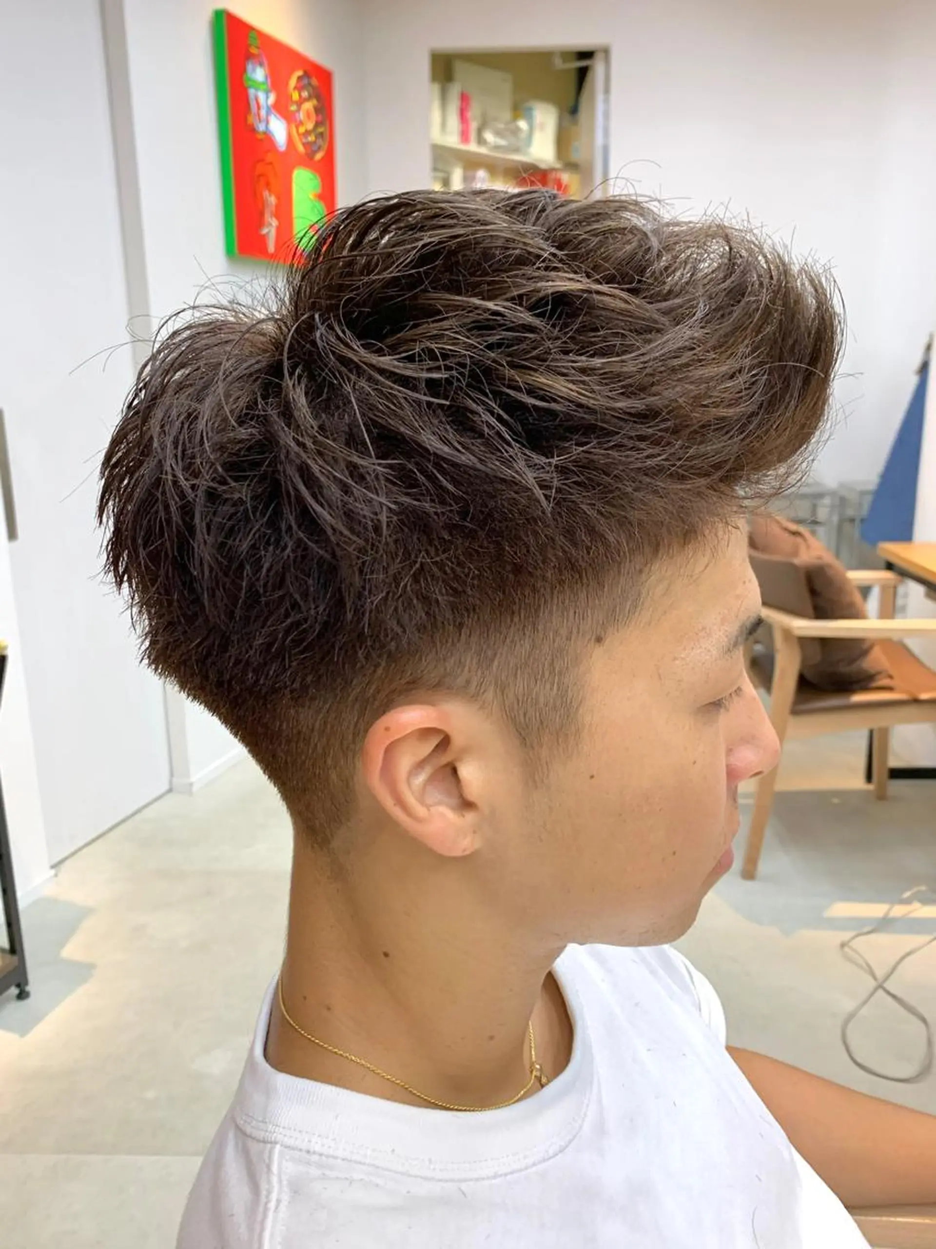 ショート カラー メンズ mee.urawa所属・似合わせショート×透 明感/やじまたかしのヘアスタイル