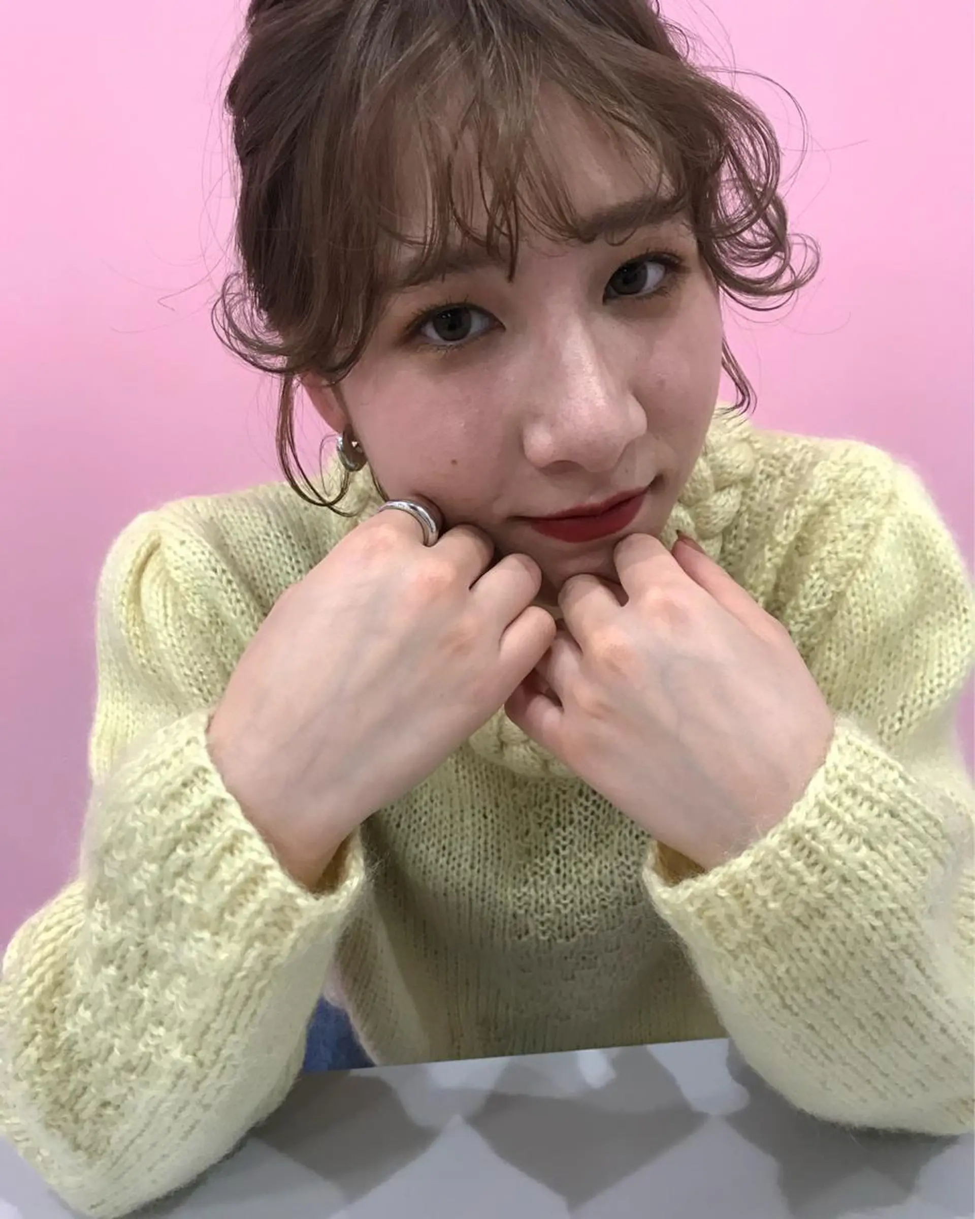 カラー ヘアアレンジ 遠藤 愛莉のヘアスタイル