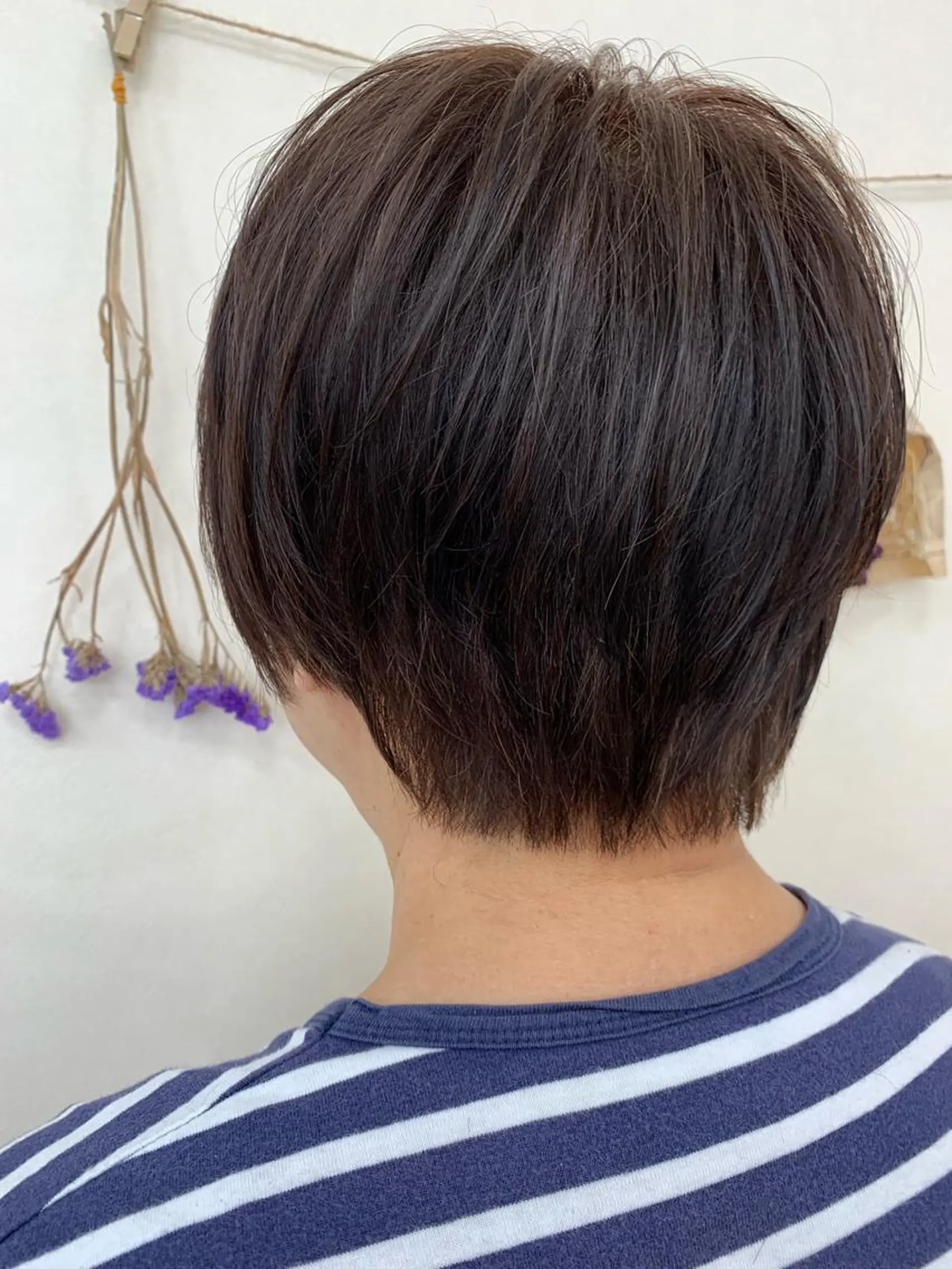 ショート 切りっぱなしボブ ショートボブ ハンサムショート ボブ ショートヘア カット ヘアカラー トリートメント 初めてのショート お任せください✂️のヘアスタイル