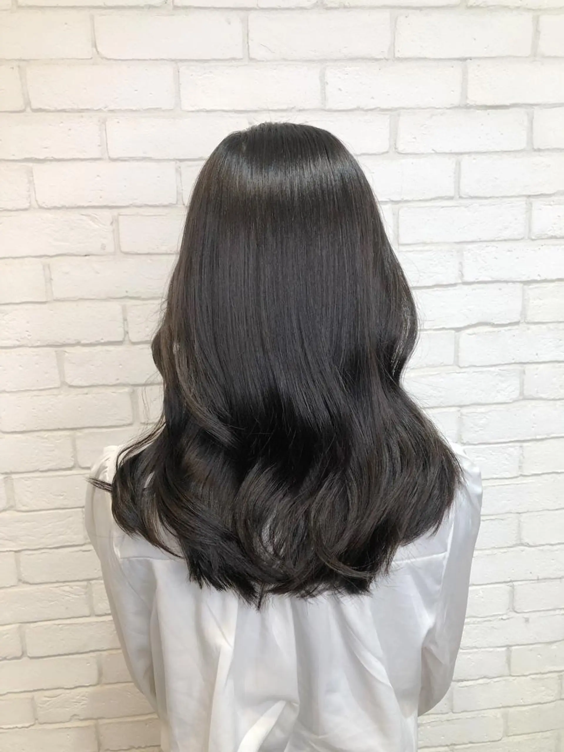 ミディアム カラーアンドケアリタ kitamuuuのヘアスタイル