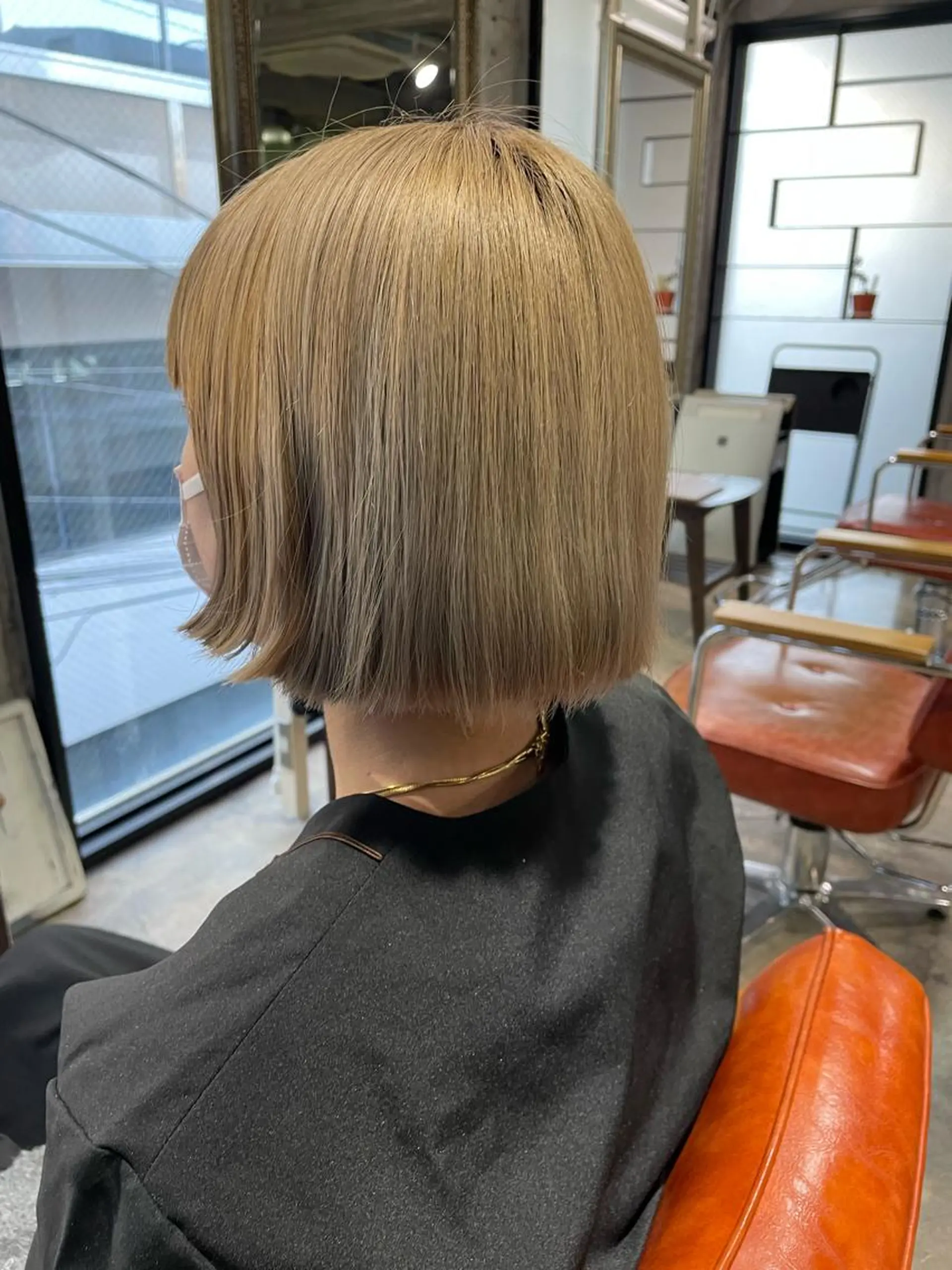 ショート 🔥コテ巻き風 ボブパーマ🔥のヘアスタイル