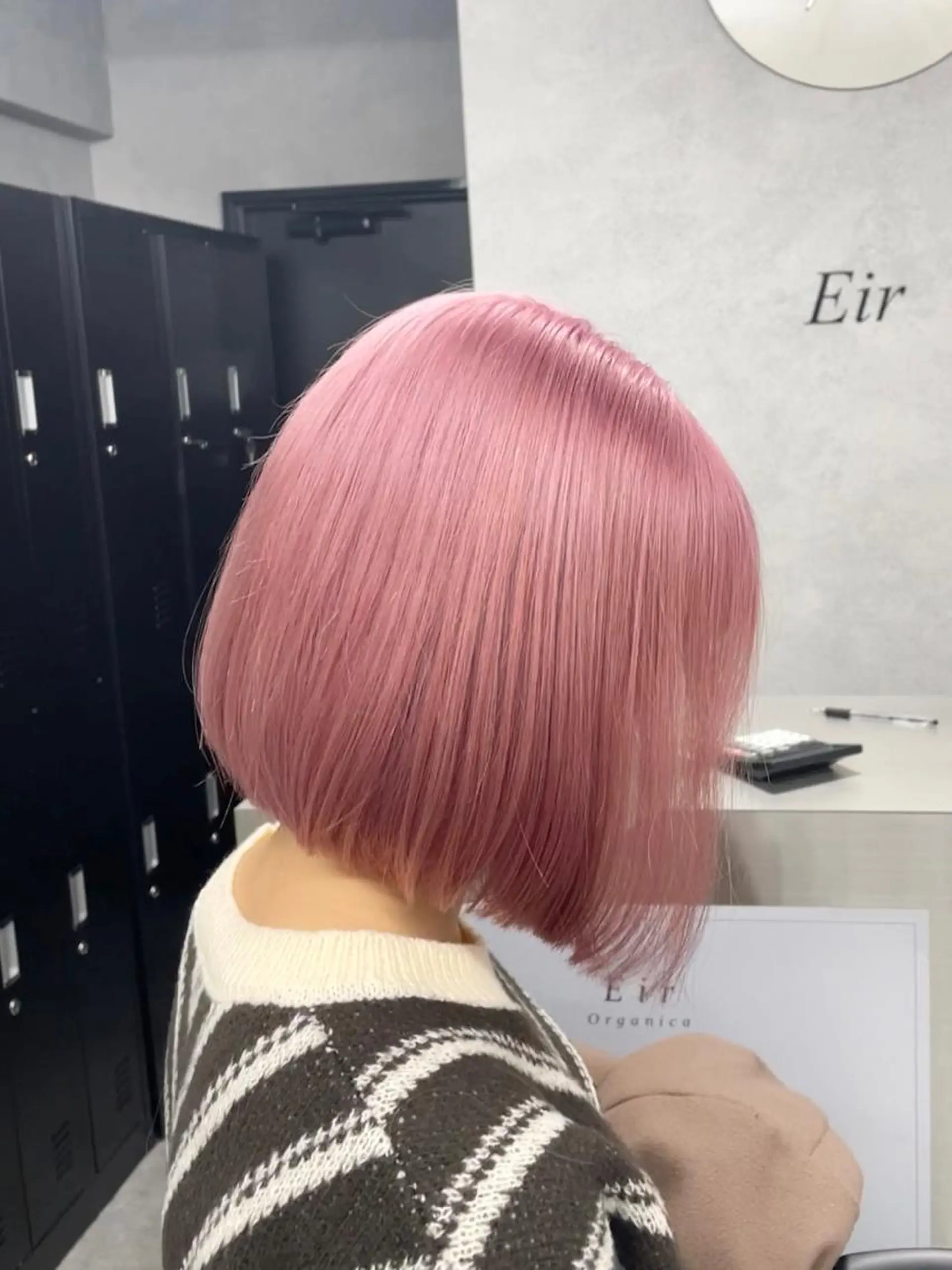 ショート カラー パーマ ヘアアレンジ メンズ キッズ メンズハイトーン ベージュカラー ハイトーンカラー ピンクカラー ピンクベージュ 大人スタイル 太田のヘアスタイル