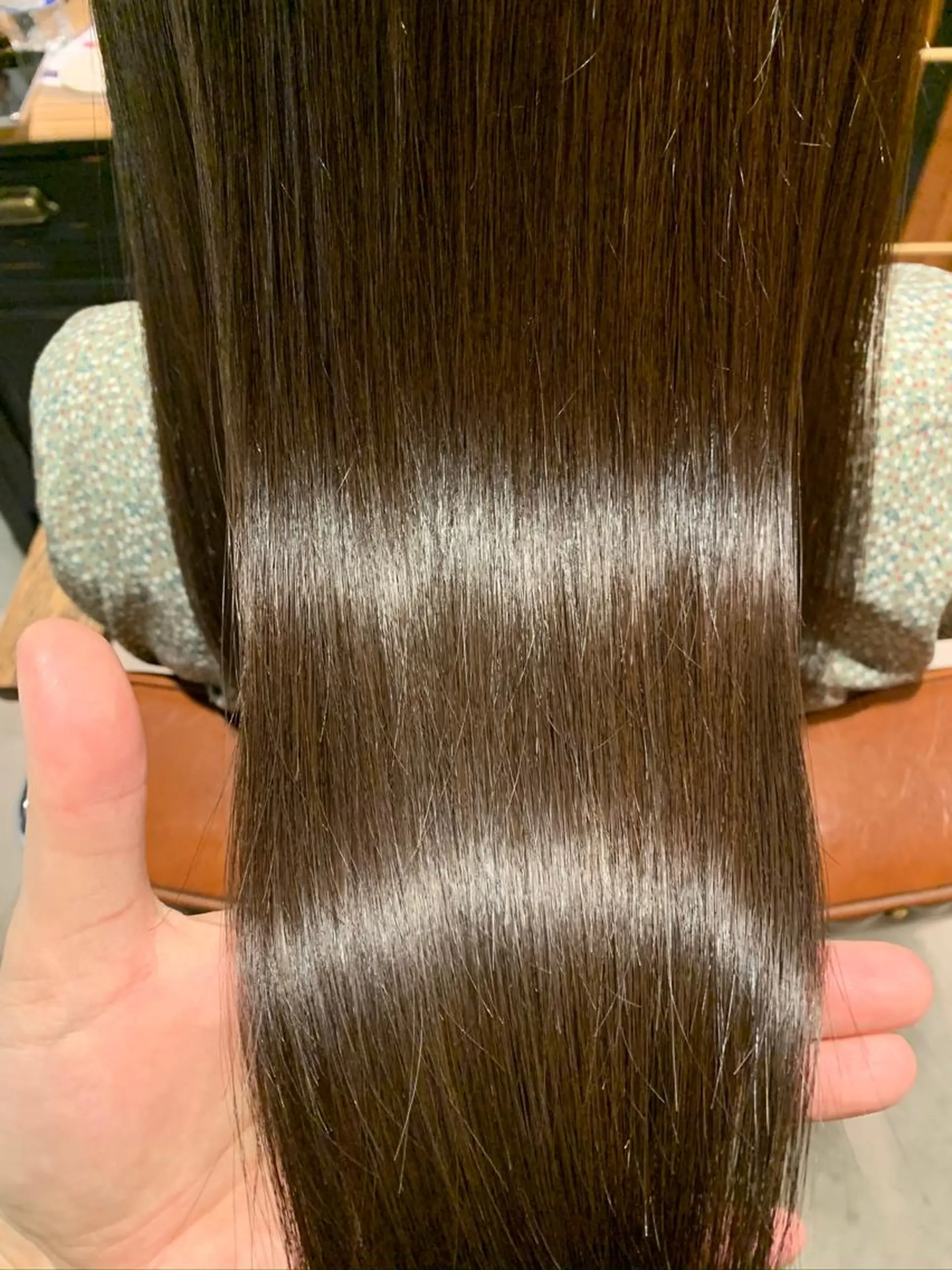 ロング 縮毛矯正&髪質改善 MAILHAIRのヘアスタイル