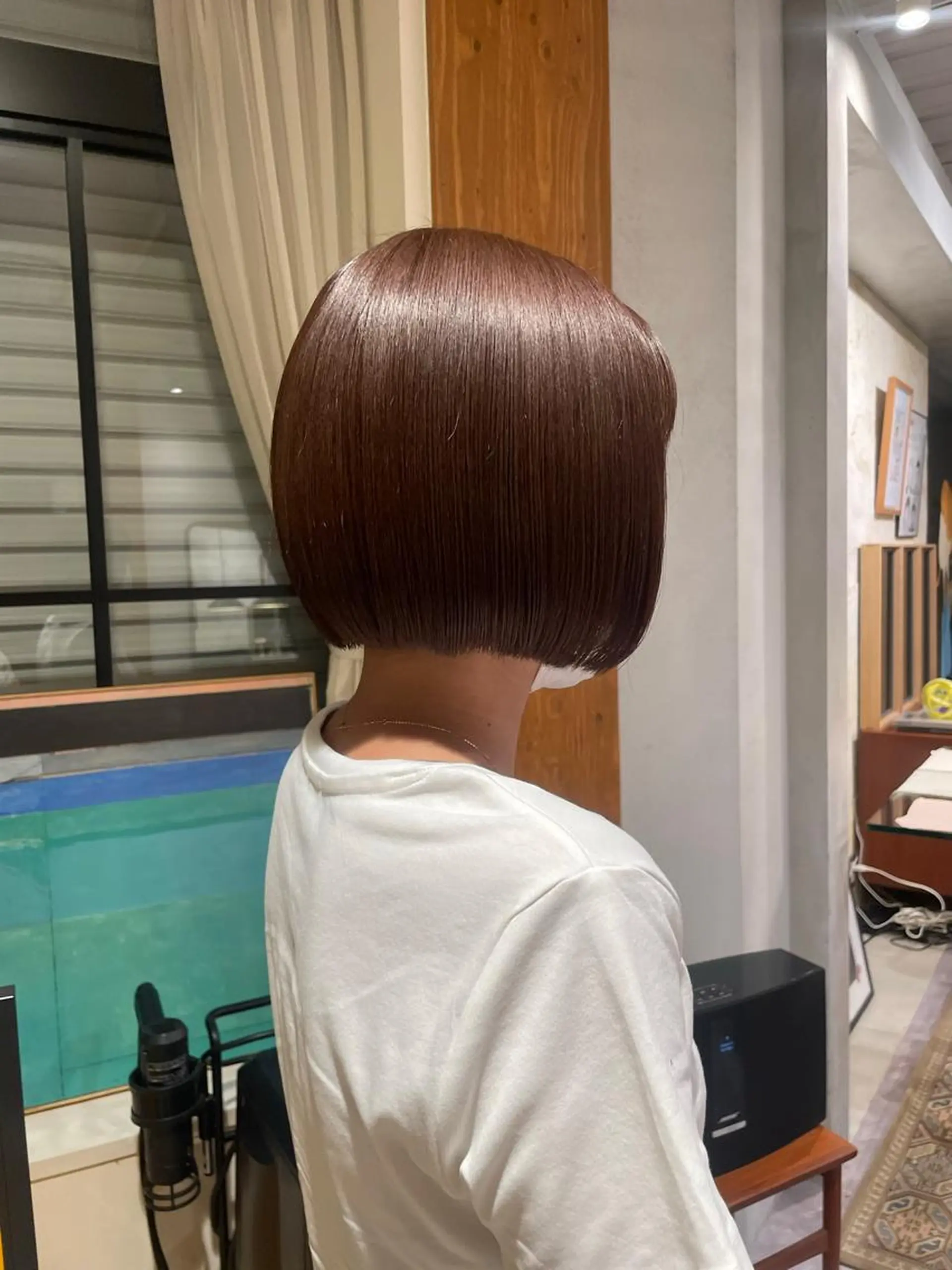 ミディアム ボブ 八杉 佳澄のヘアスタイル