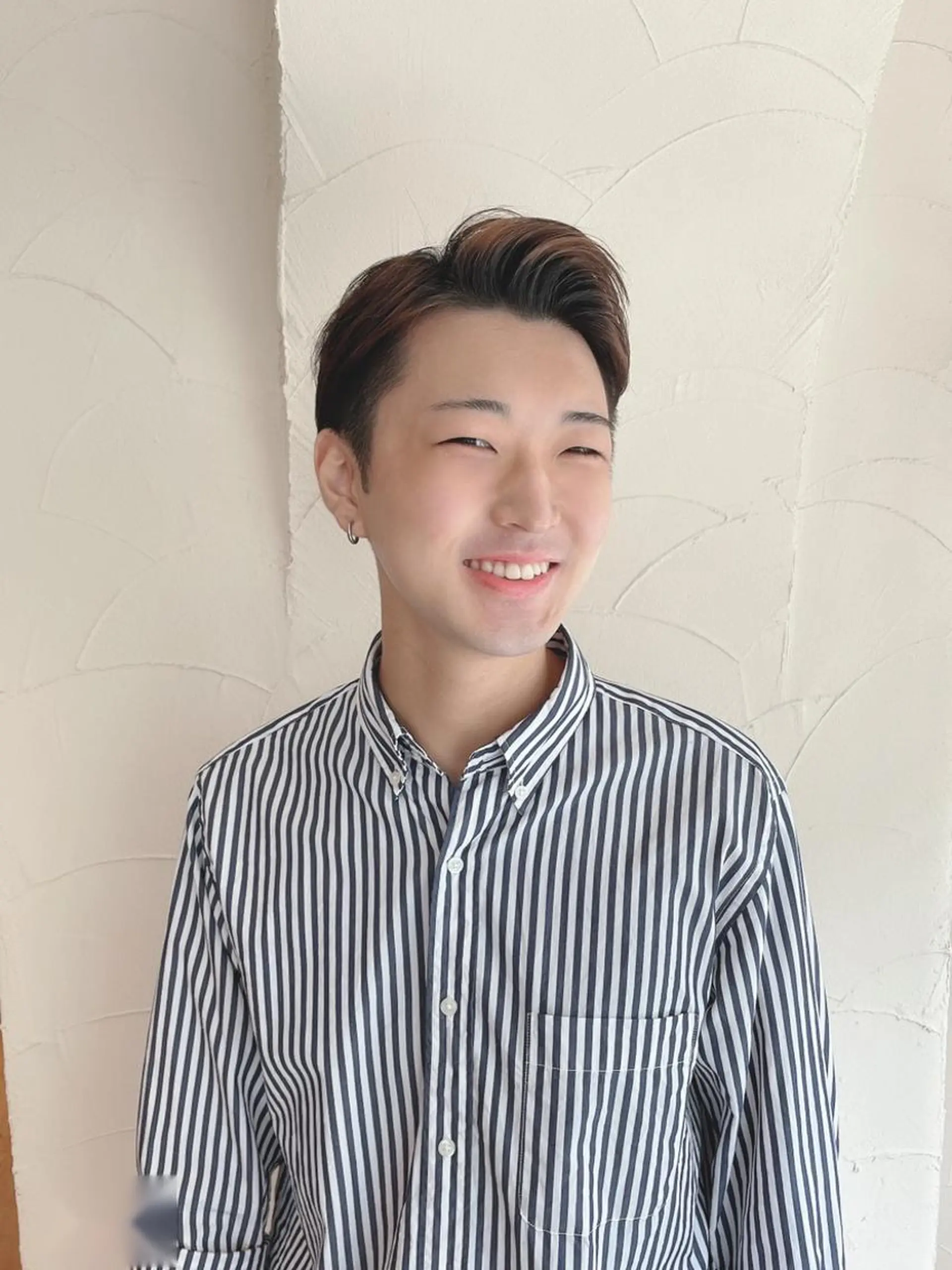 ショート メンズ メンズショート かきあげバング ショートヘア カット ❣️モードケイズ塚口 和田一将のヘアスタイル