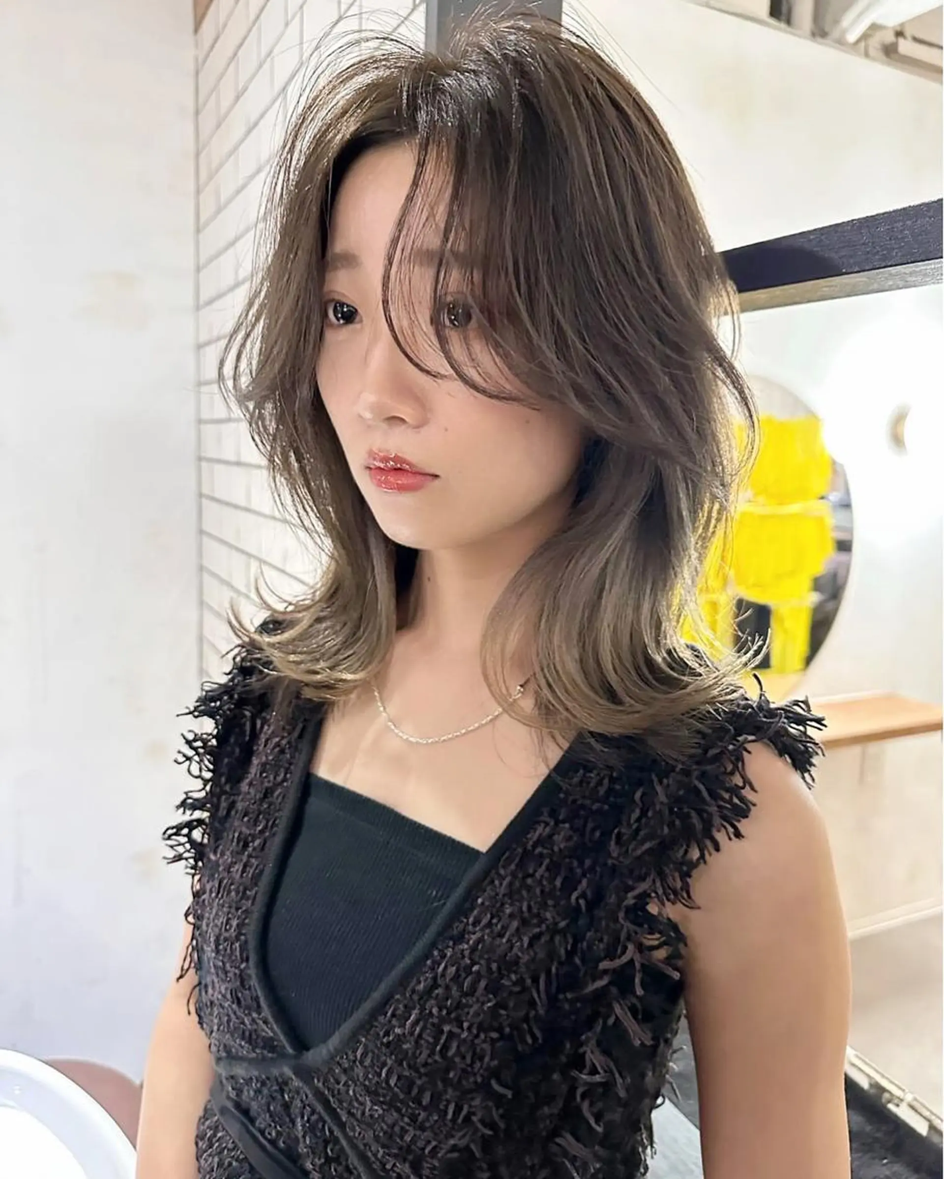 ロング レイヤーカット/ 髪質改善/羽柴りくのヘアスタイル