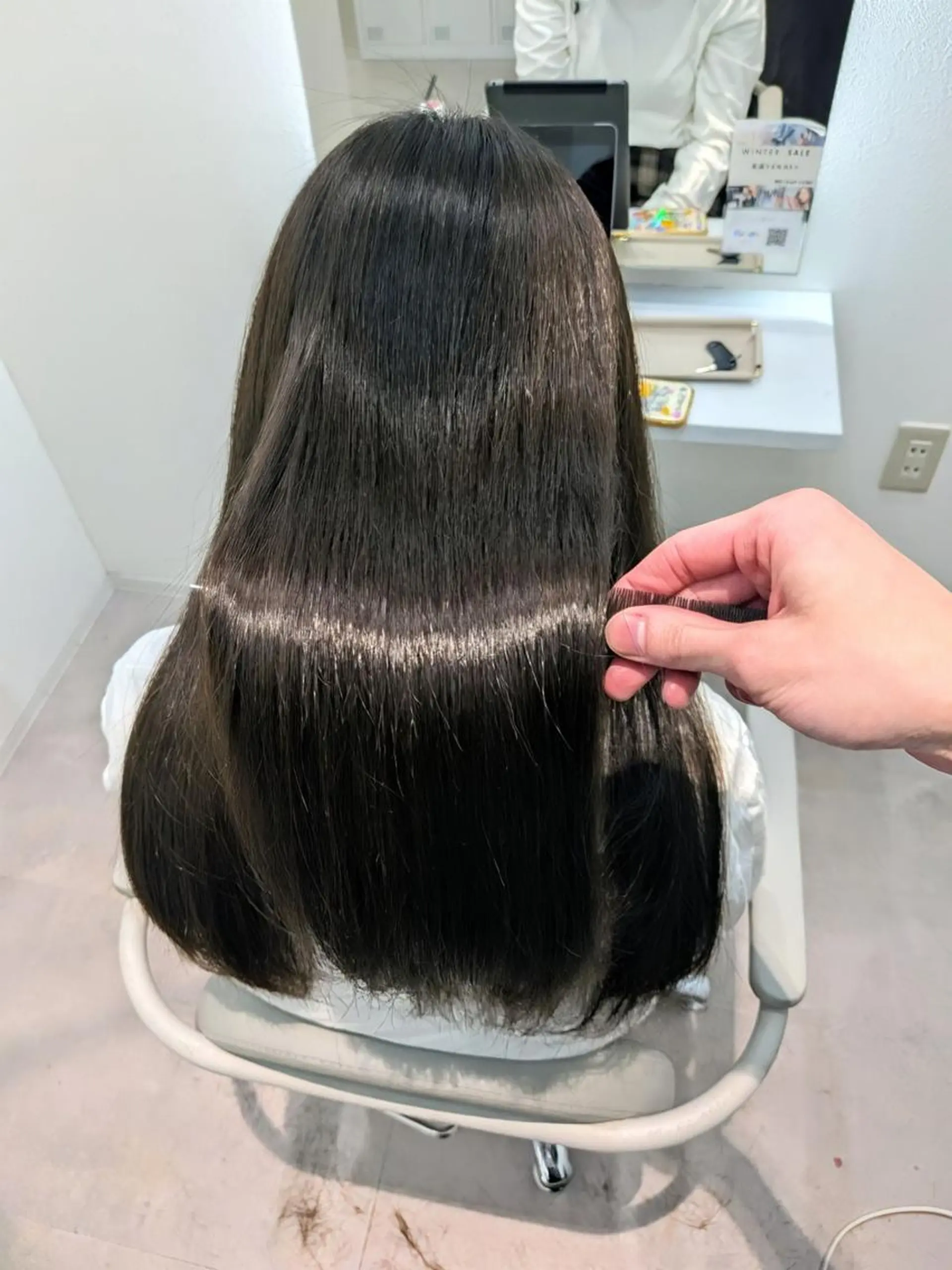 ロング 加納 大翔のヘアスタイル