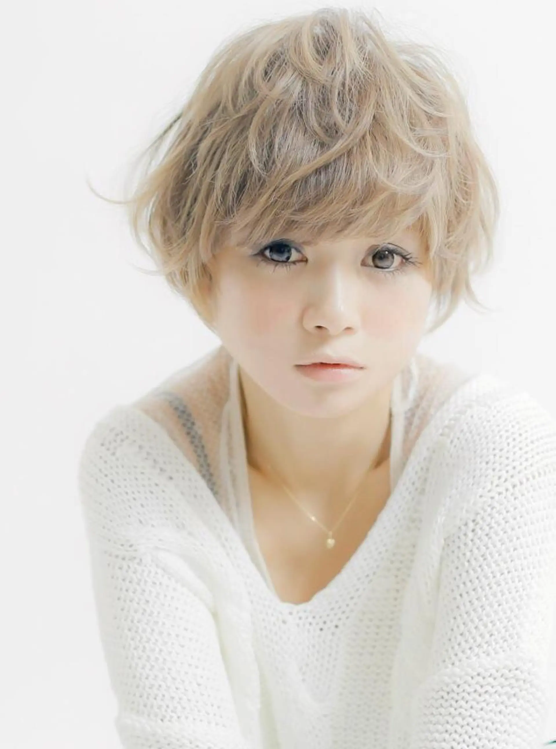 ショート カラー パーマ ヘアアレンジ メンズ 神山 昌子のヘアスタイル