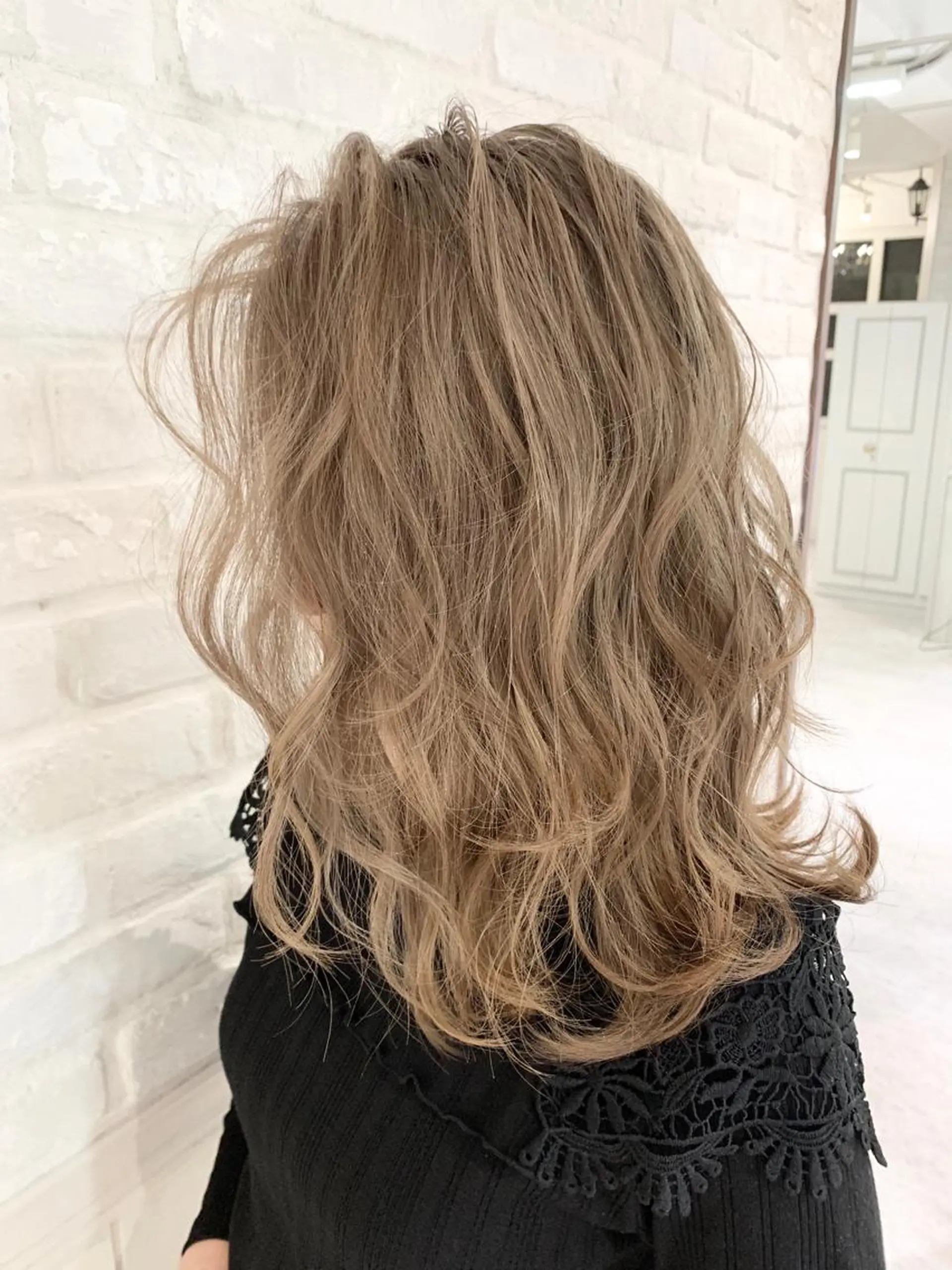 ミディアム 白井 秀太郎のヘアスタイル