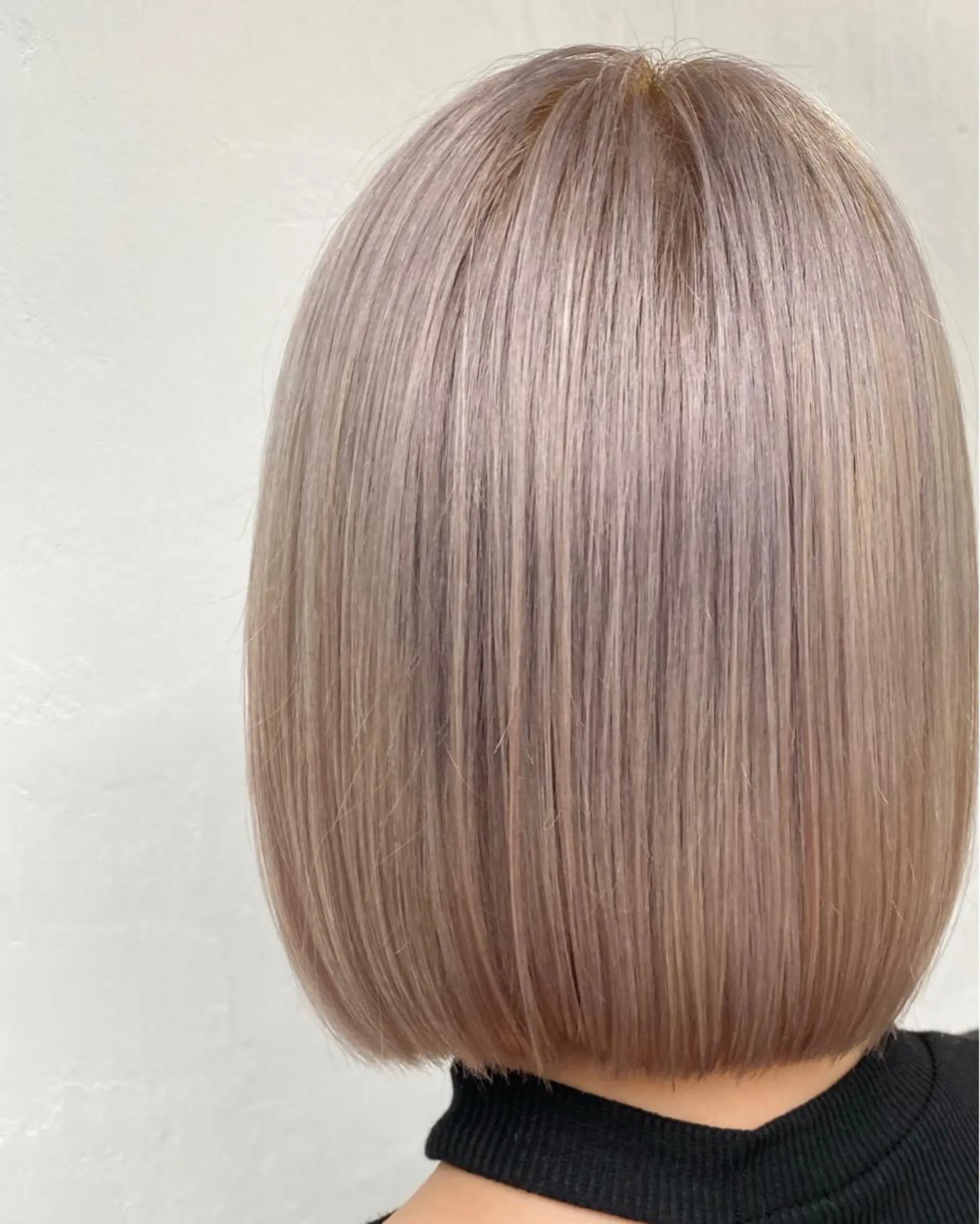 ミディアム 縮毛矯正 千 田のヘアスタイル