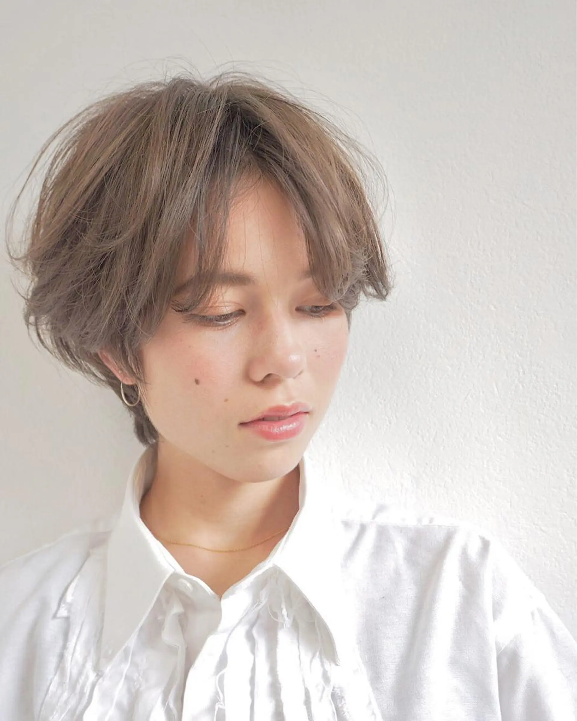 ショート 似合わせ レイヤー須川のヘアスタイル