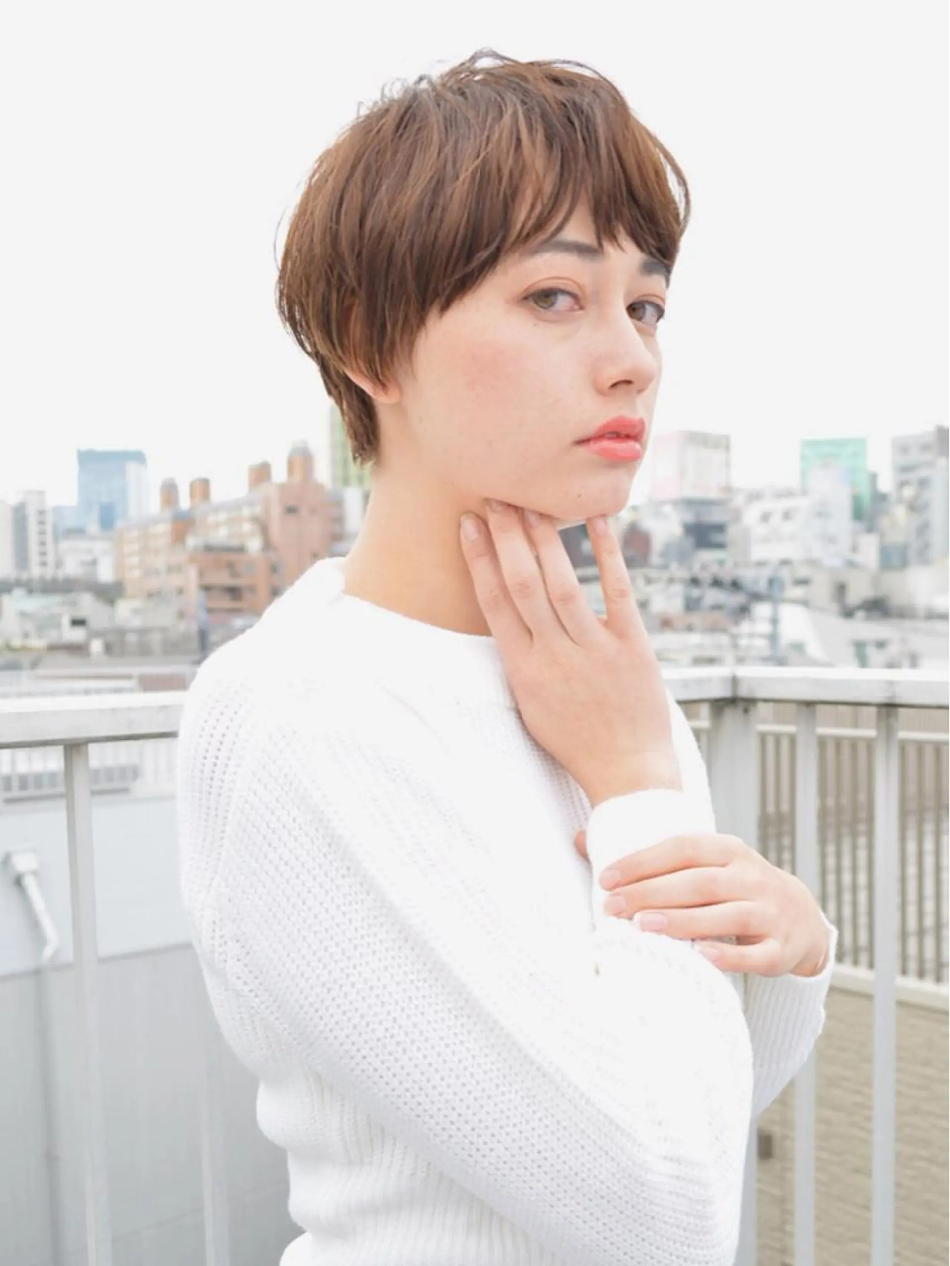 ショート カラー 小顔ショート✁ ⁂Yukari⁂のヘアスタイル